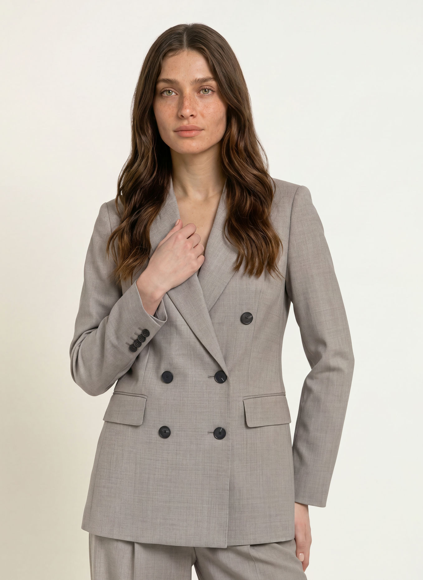 REISS Blazer DARCY: GRIJS
