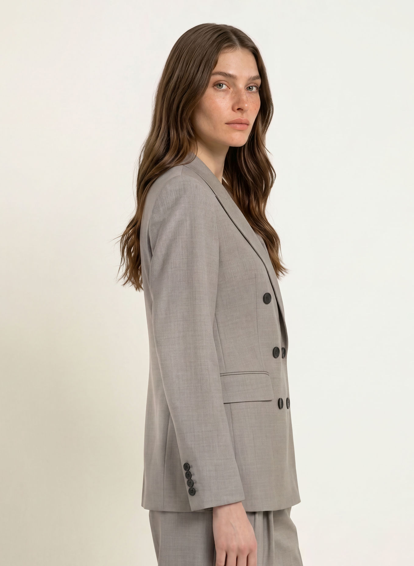 REISS Blazer DARCY: GRIJS