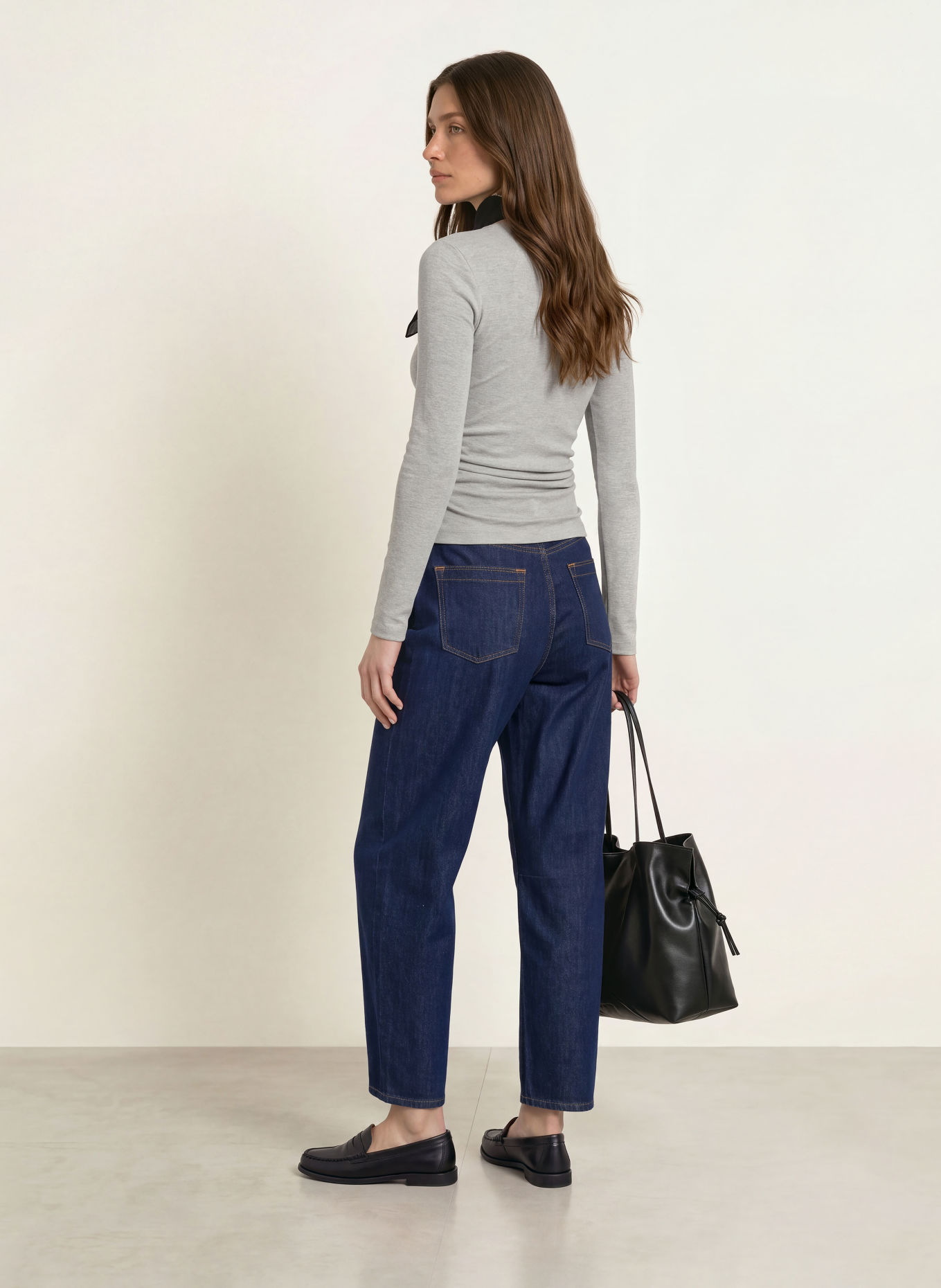 REISS Longsleeve SANDRINE: GRAU