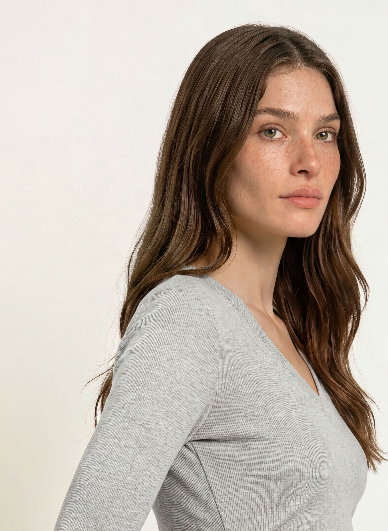 REISS Longsleeve SANDRINE: GRAU