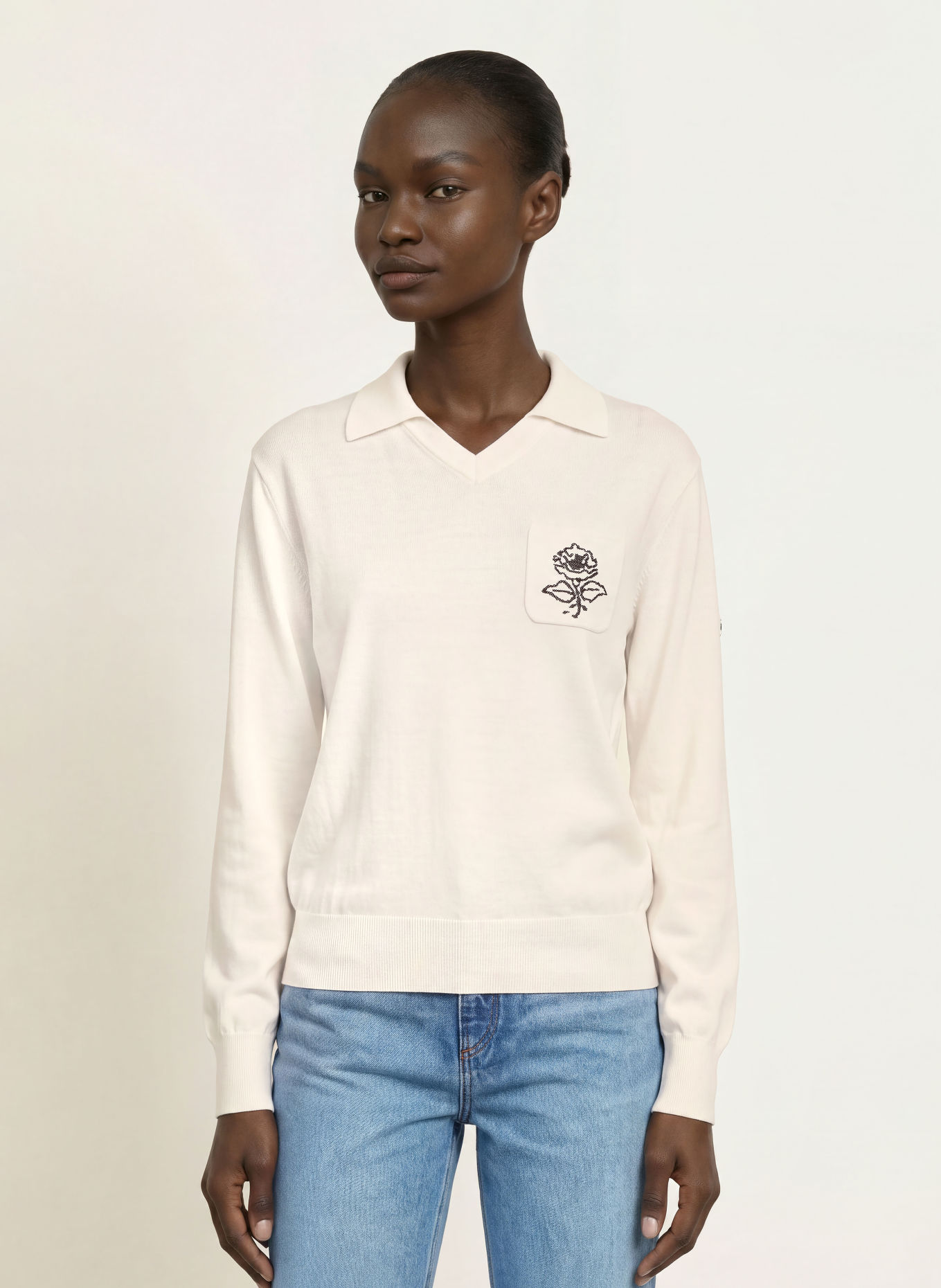 CLAUDIE PIERLOT Pullover: WEISS