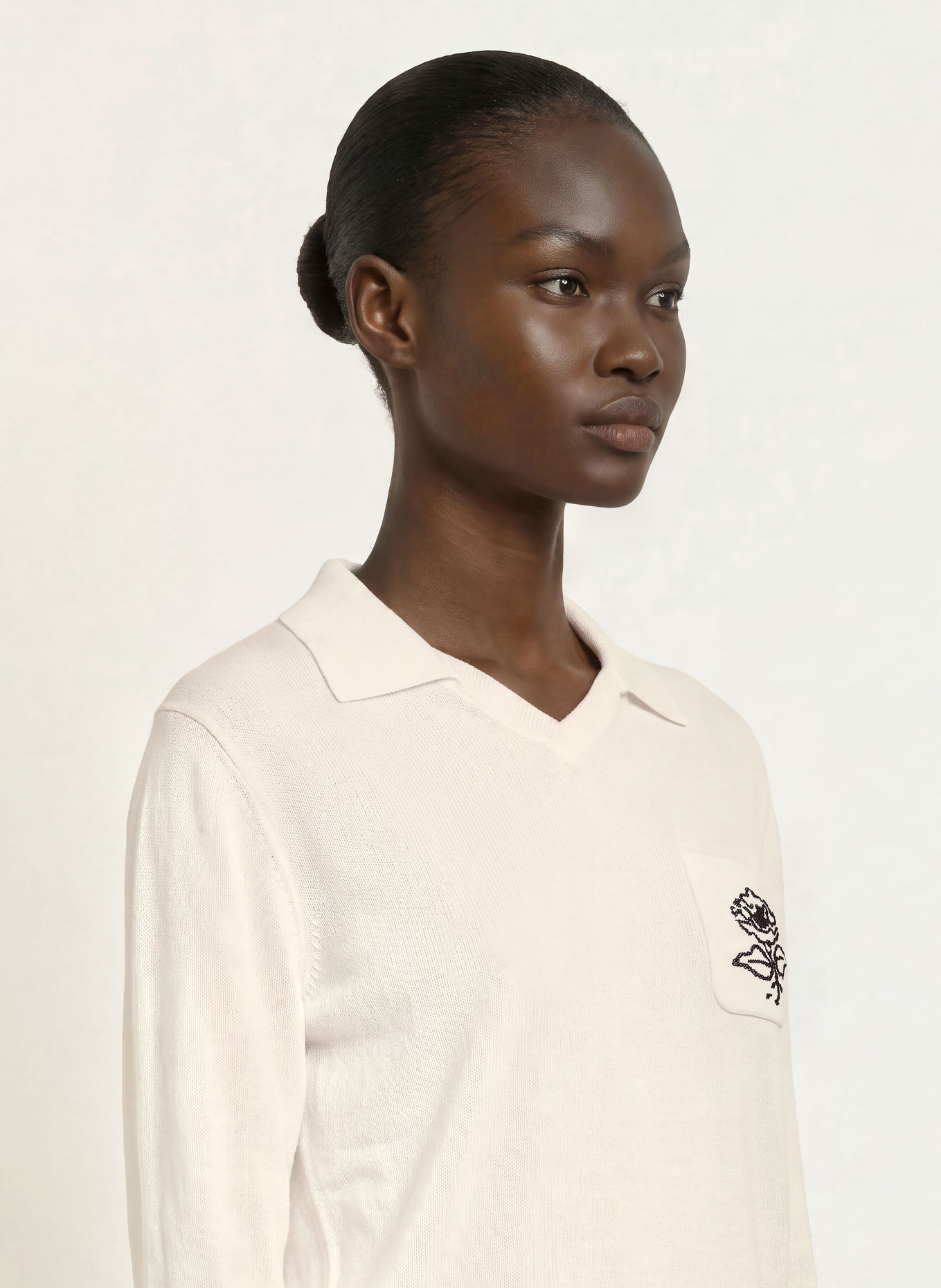 CLAUDIE PIERLOT Pullover: WEISS
