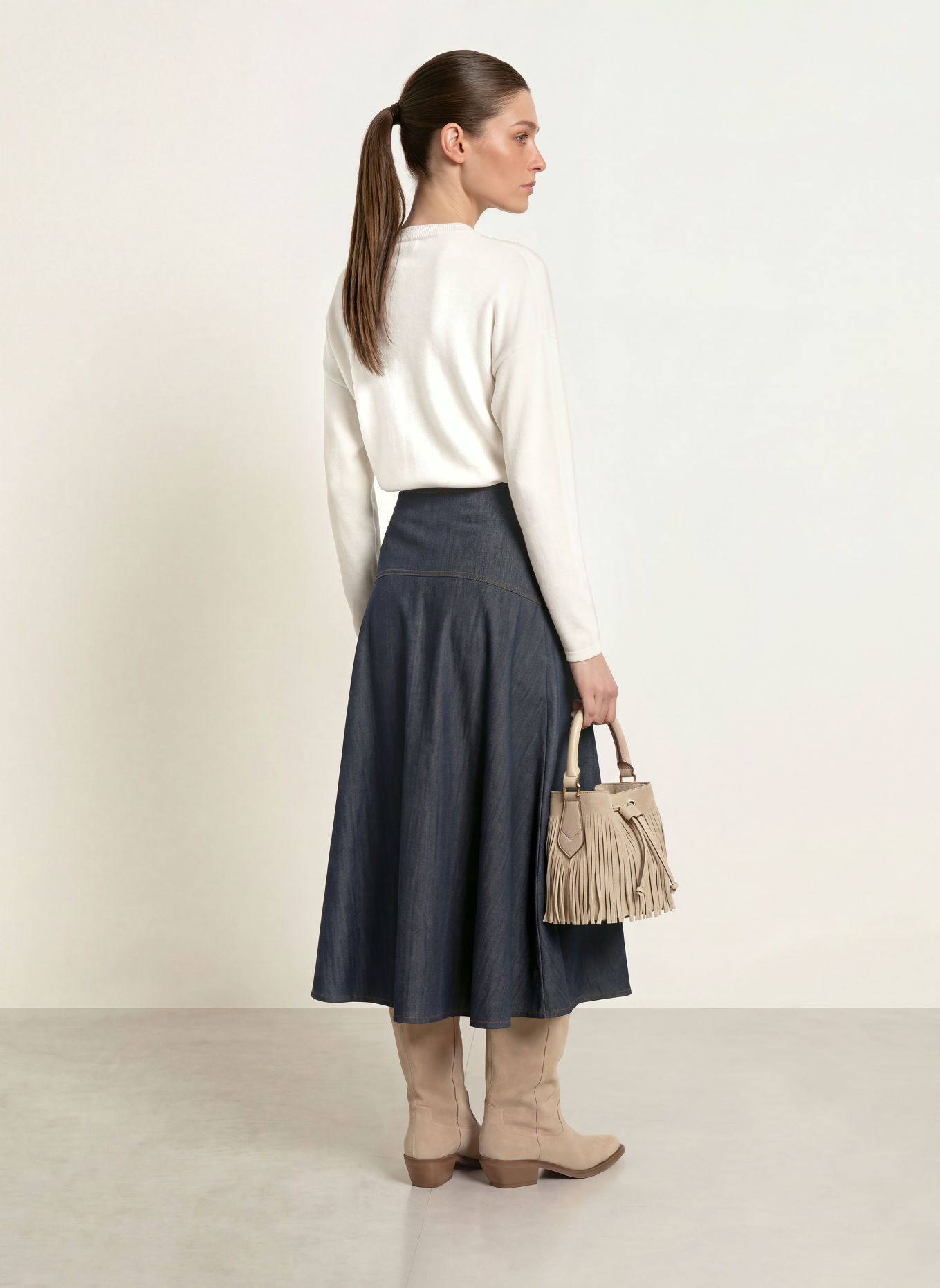 REISS Pullover COLETTE: ECRU