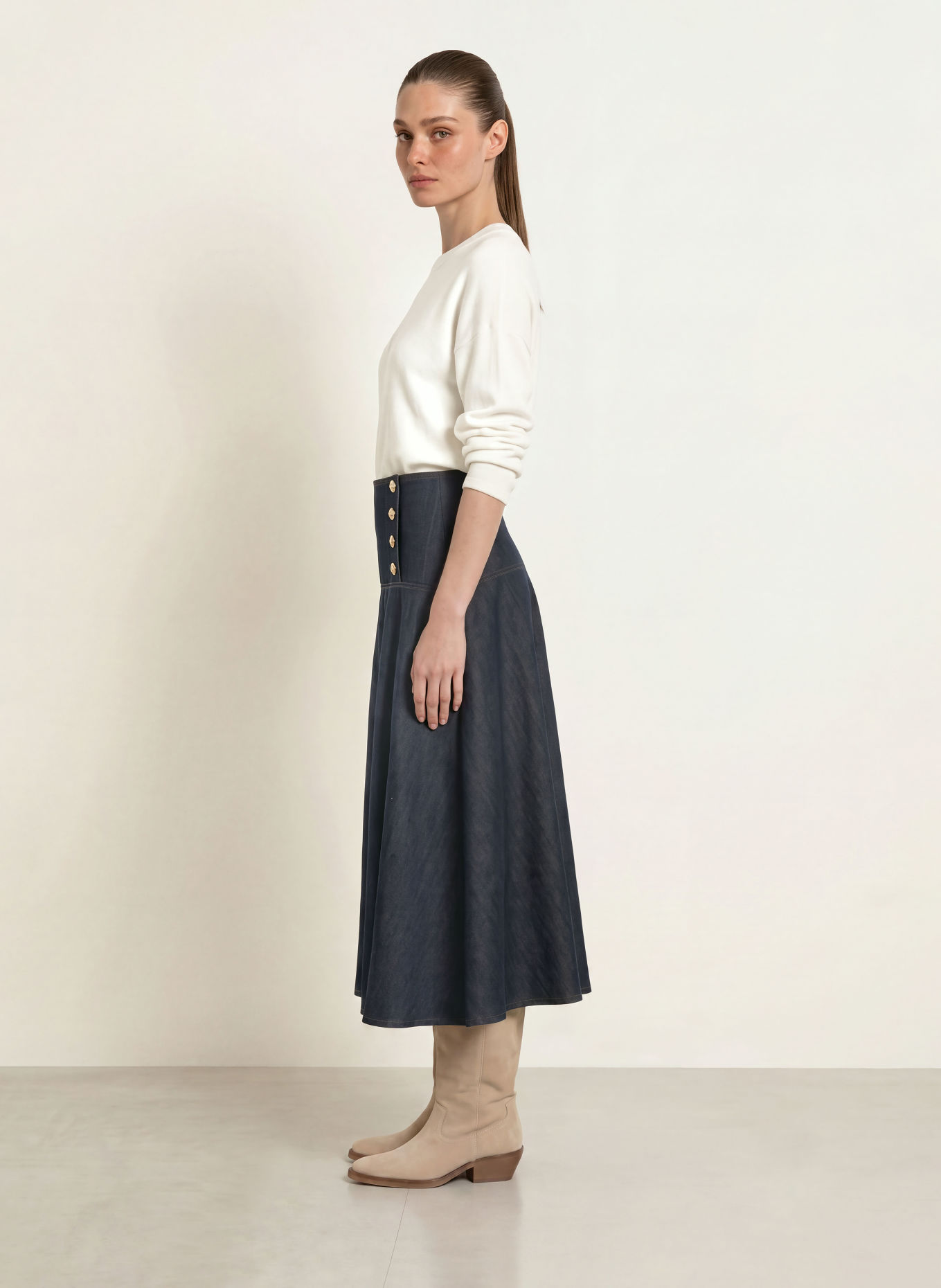 REISS Pullover COLETTE: ECRU