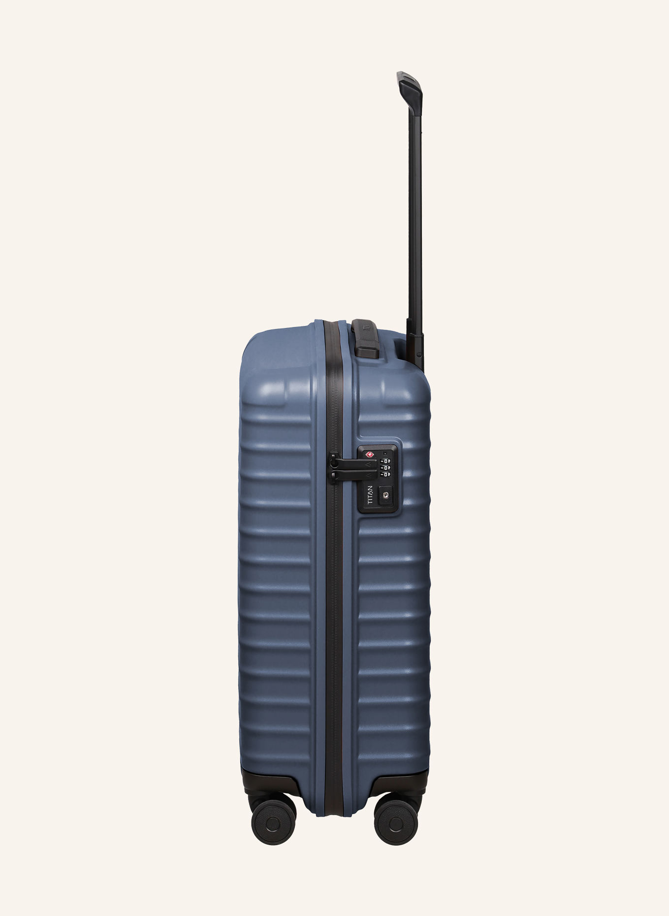 TITAN Valise à roulettes UPGRADE S20: BLEU / NOIR