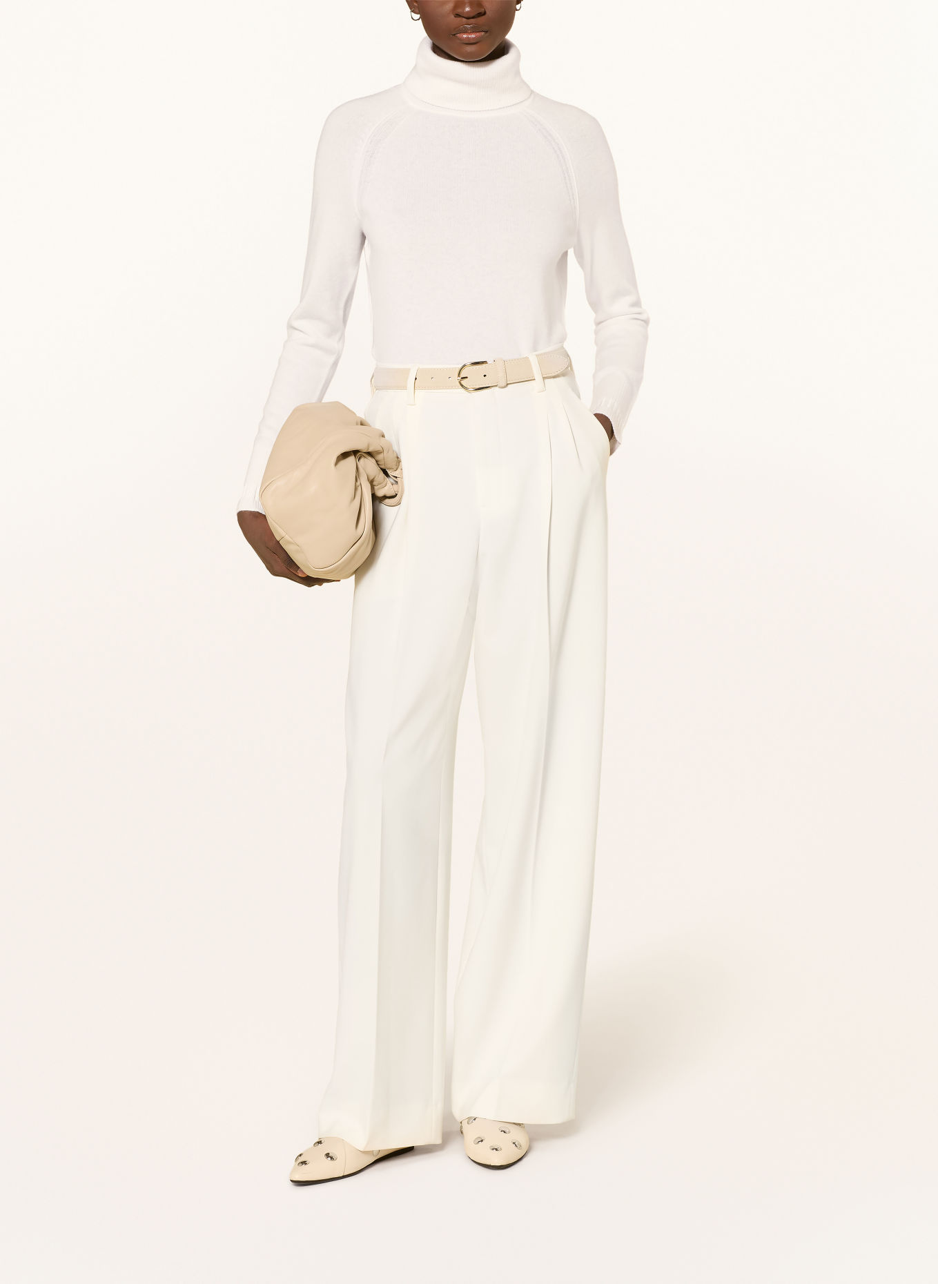 BOGNER VAIANA Turtleneck sweater: WHITE