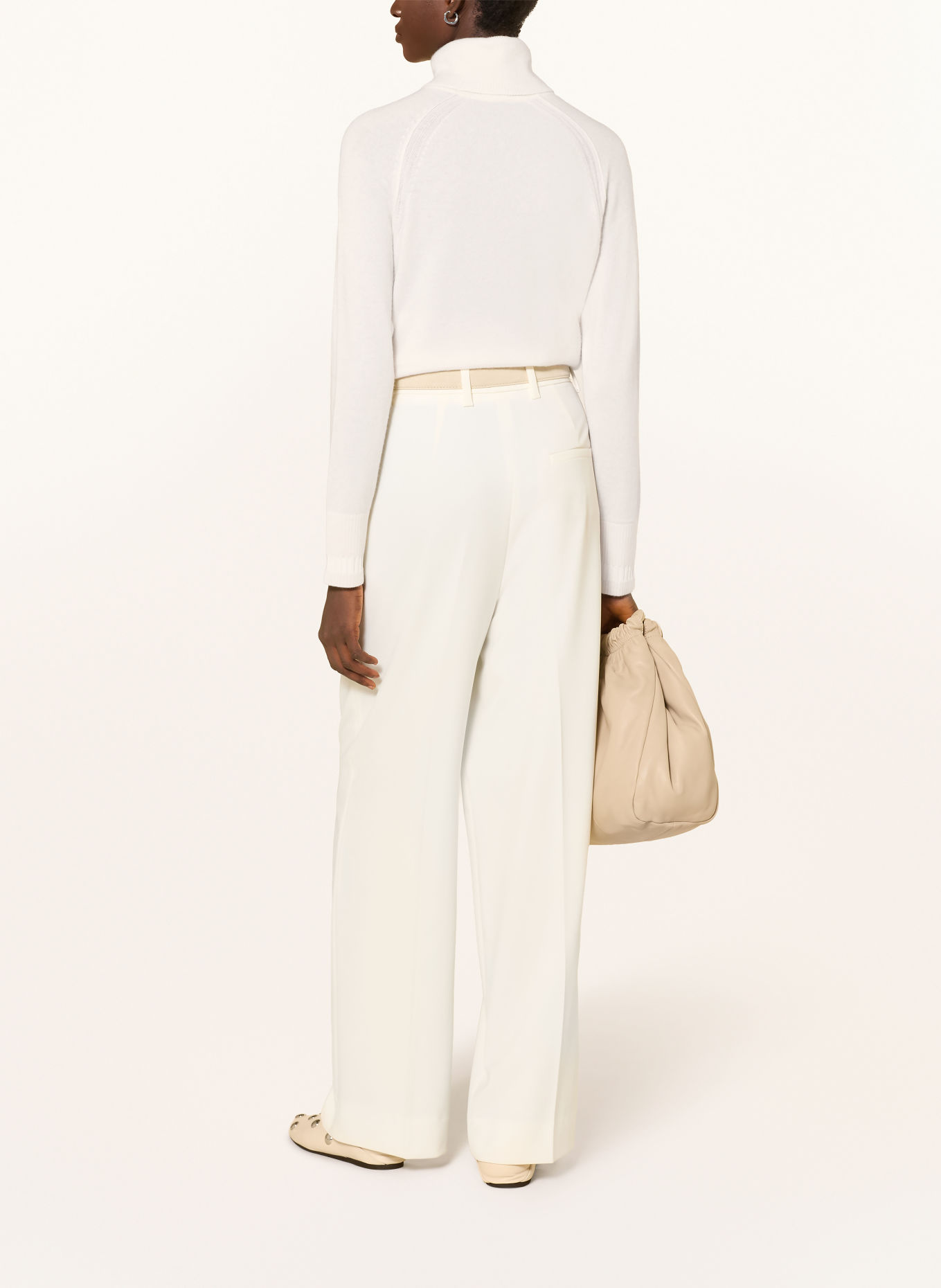 BOGNER VAIANA Turtleneck sweater: WHITE