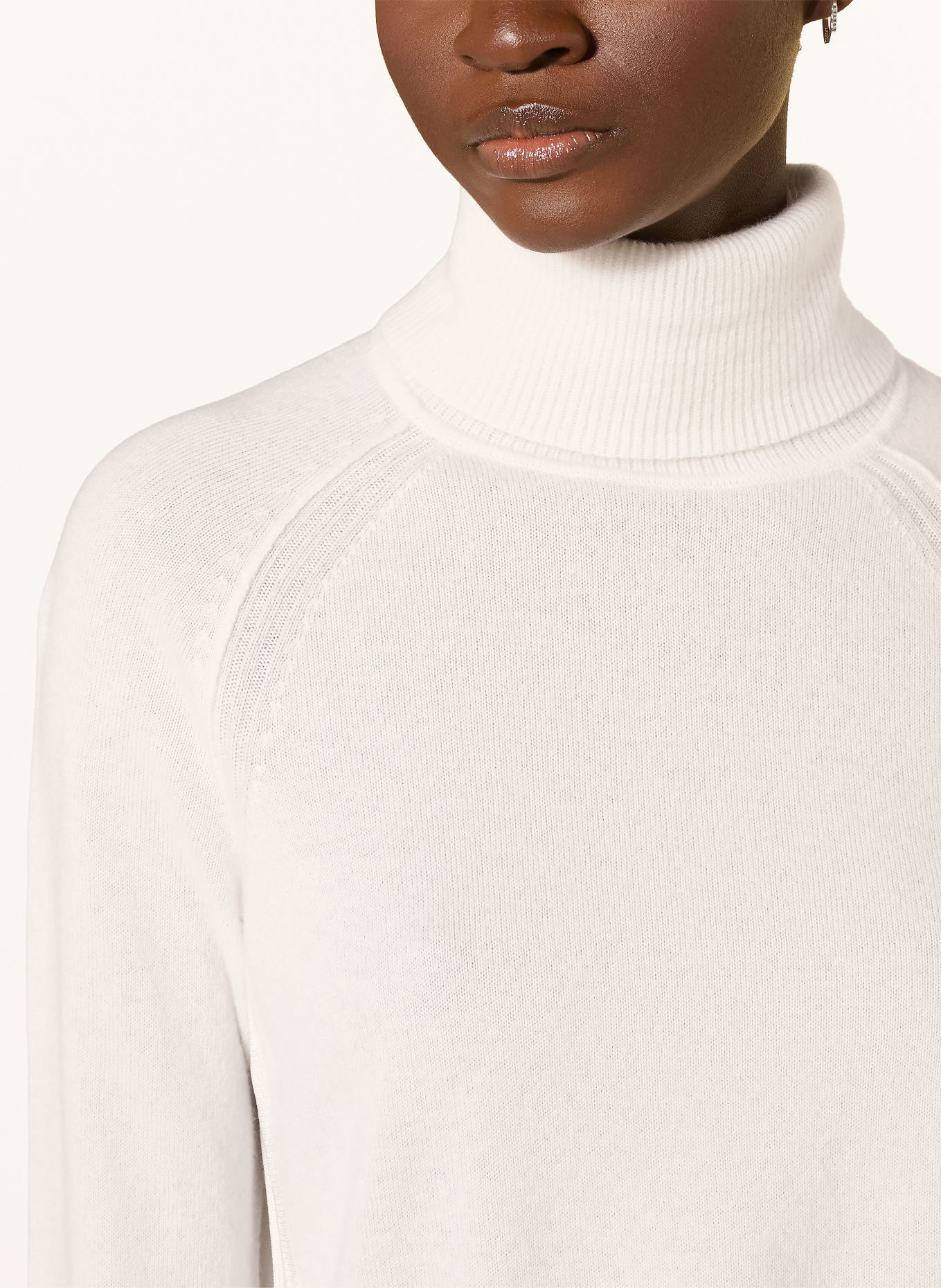 BOGNER VAIANA Turtleneck sweater: WHITE