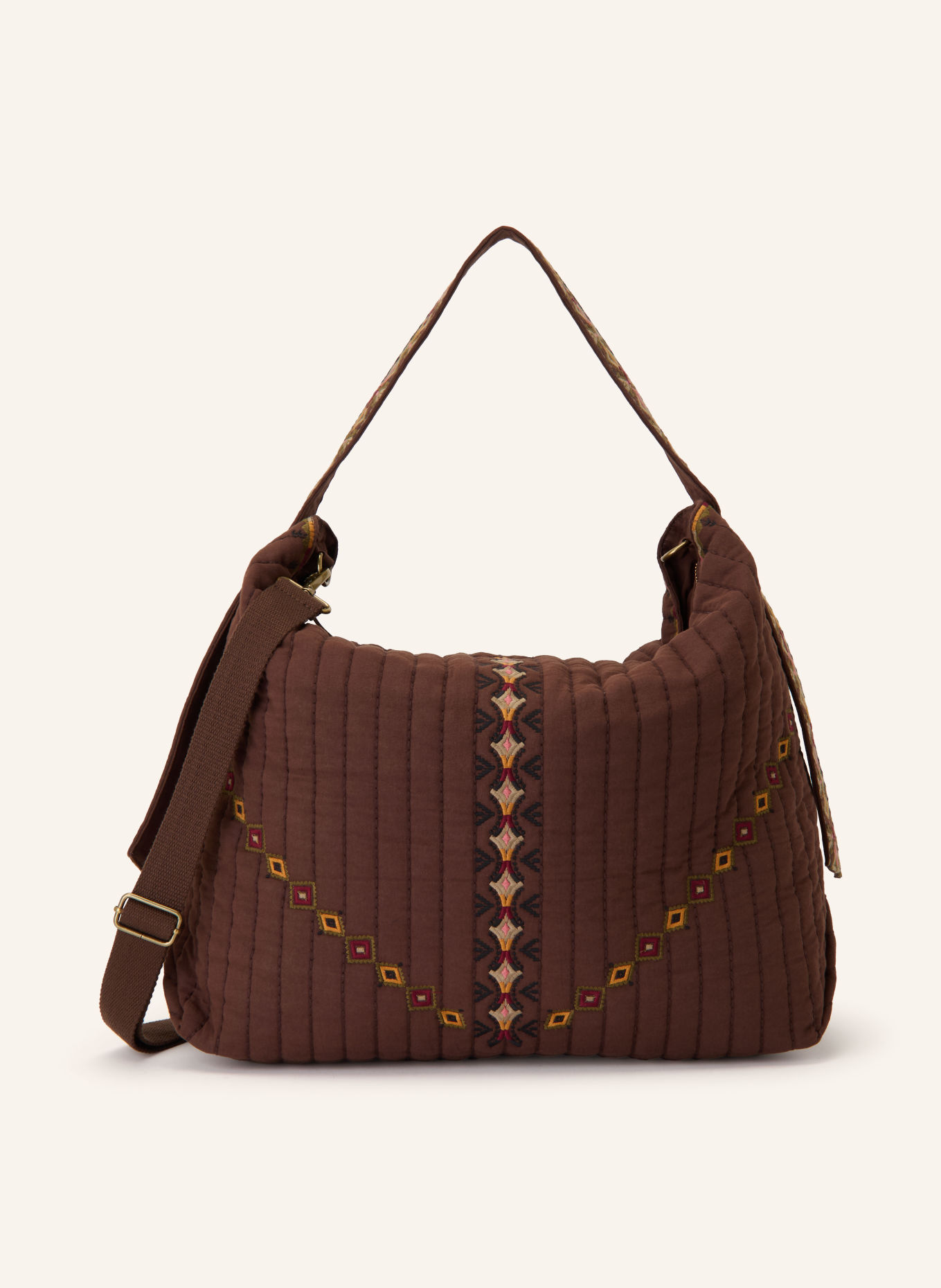 ba&sh Shopper LENNY: MÖRKBRUN / MÖRKRÖD / OLIVGRÖN