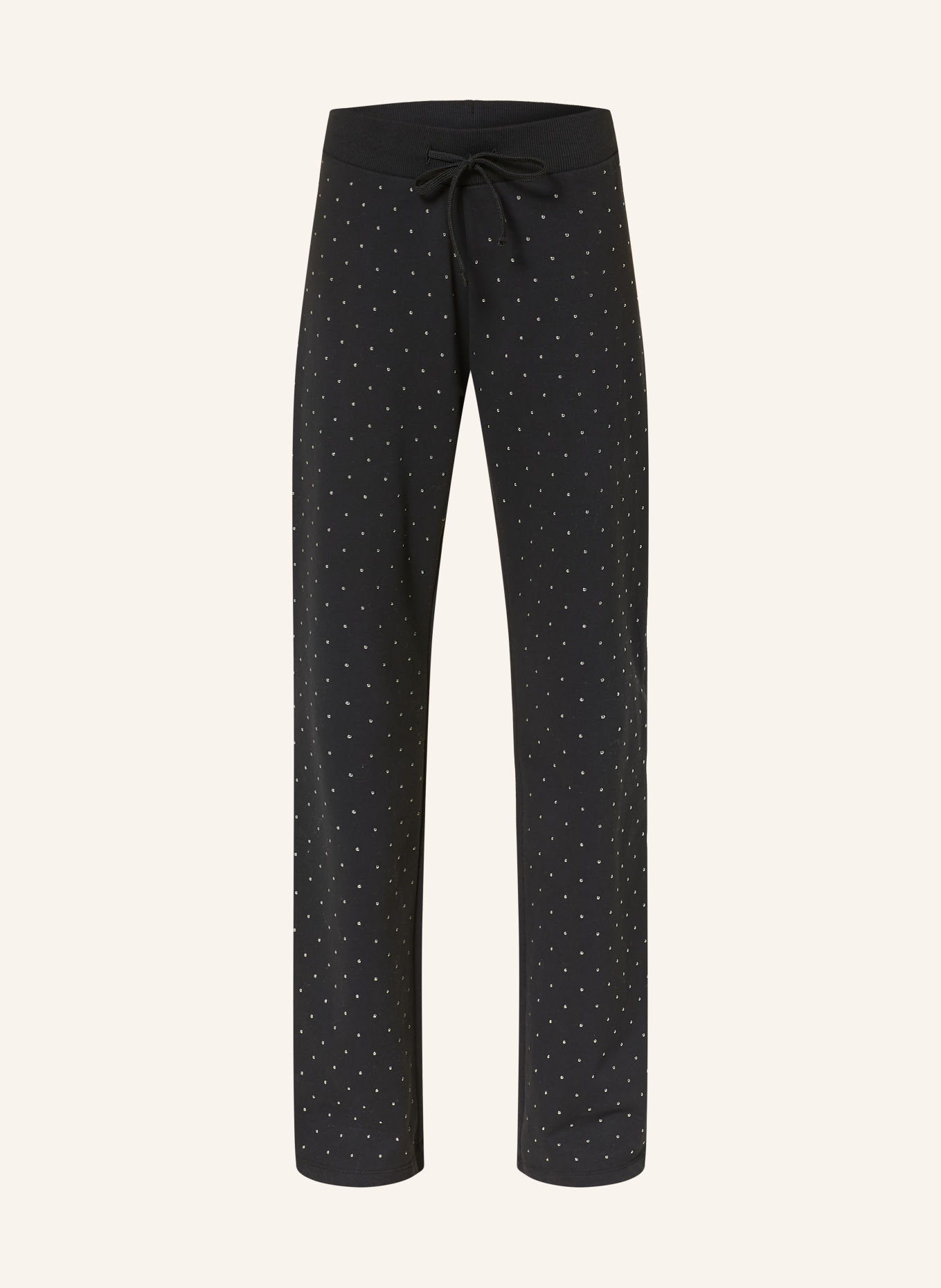 Juvia ANTONIE Sweatpants with Studs: BLACK