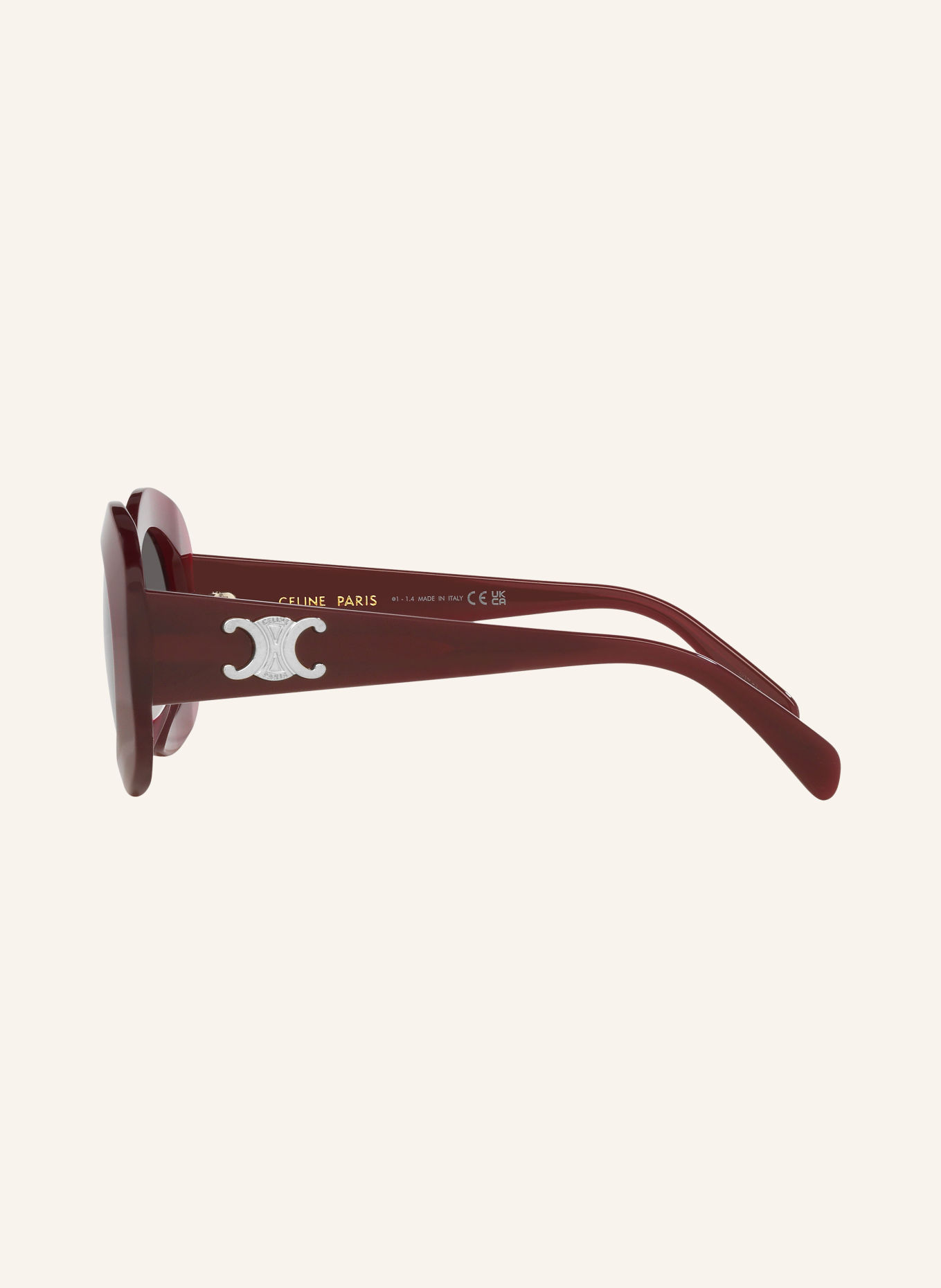CELINE Sonnenbrille CL40292U: ROT/ GRAU