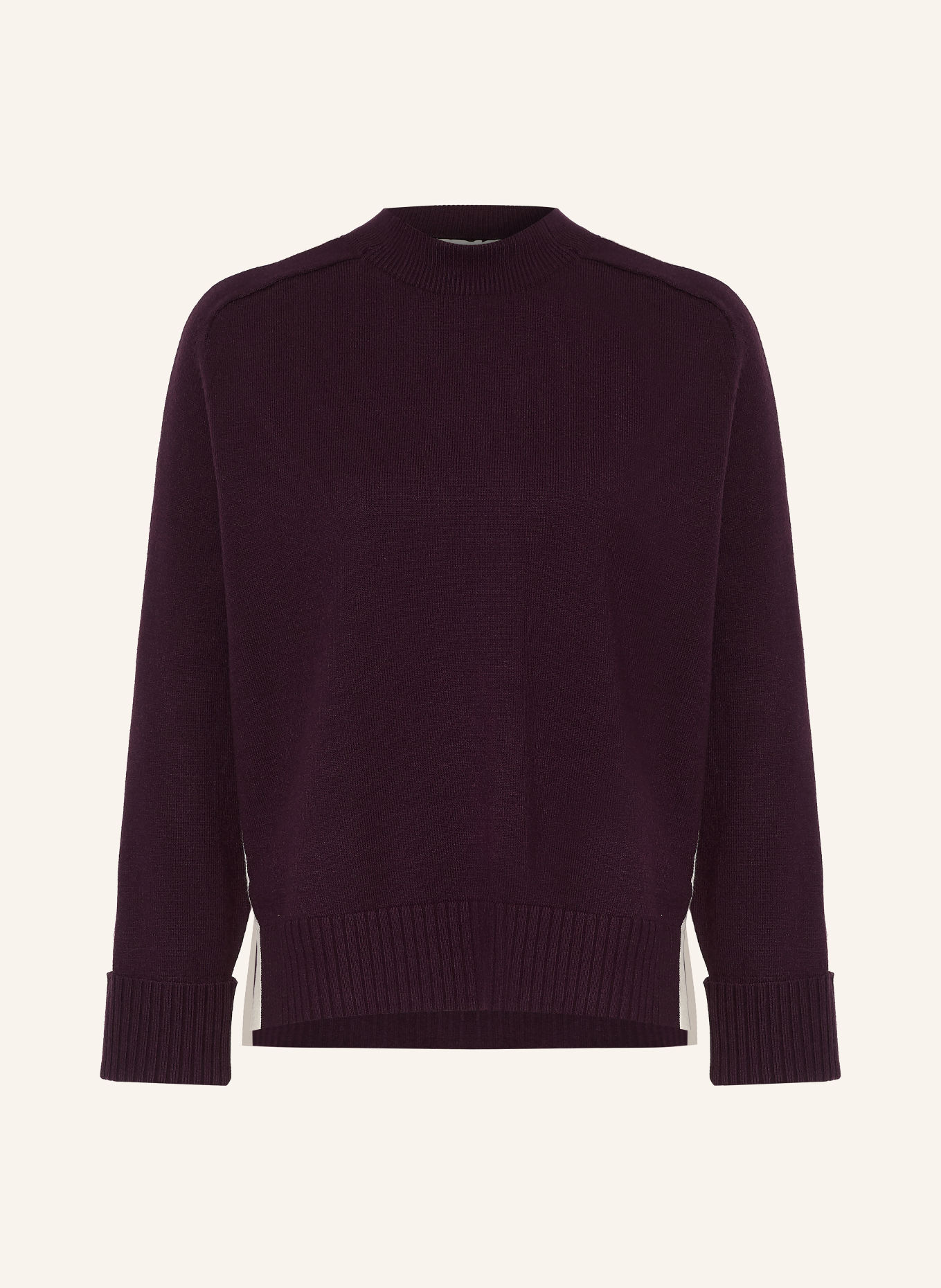 Phase Eight Pullover HALLIE: DUNKELROT / CREME