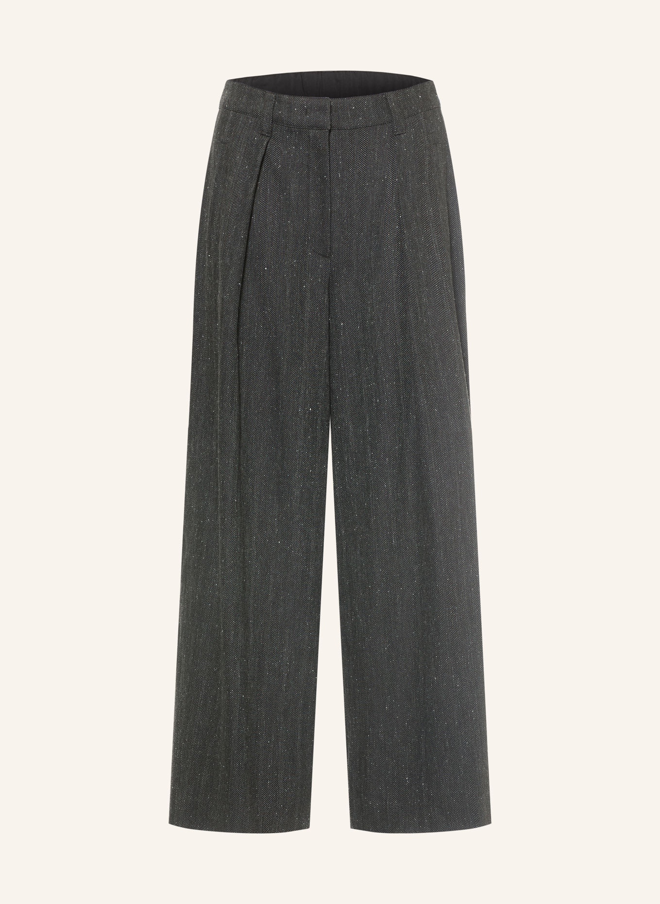 OPUS PANTS Hose MIKHA: SCHWARZ / DUNKELGRAU
