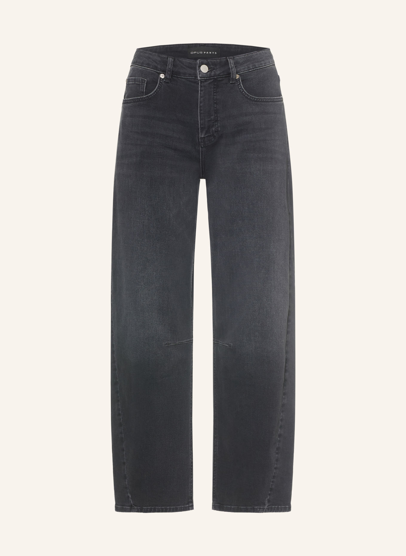 OPUS PANTS Barrel Jeans MARI SKY: 70386 dark grey