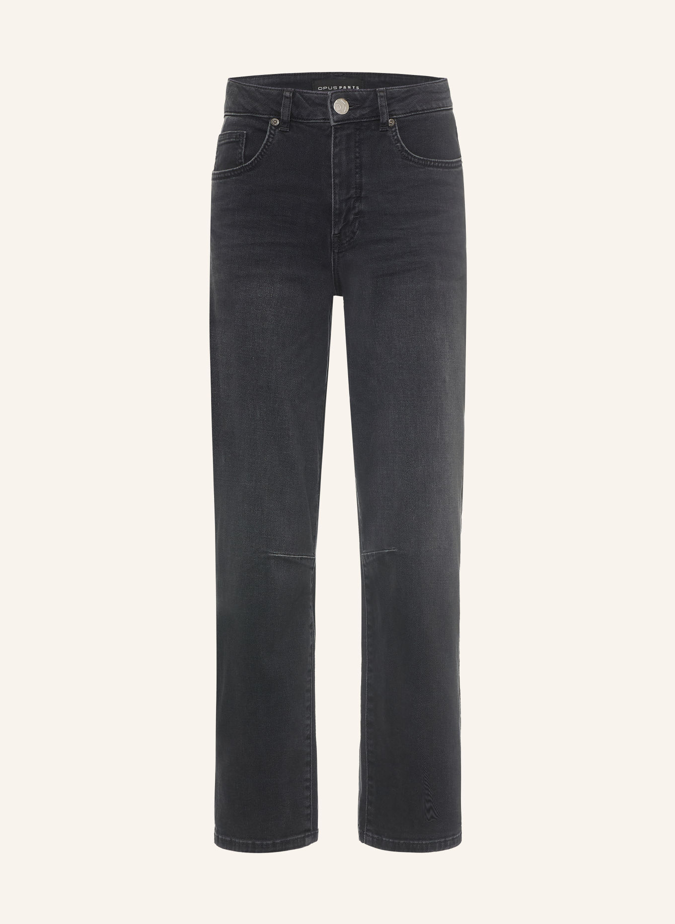 OPUS PANTS Barrel jeans MELLY RELAX: 70386 dark grey