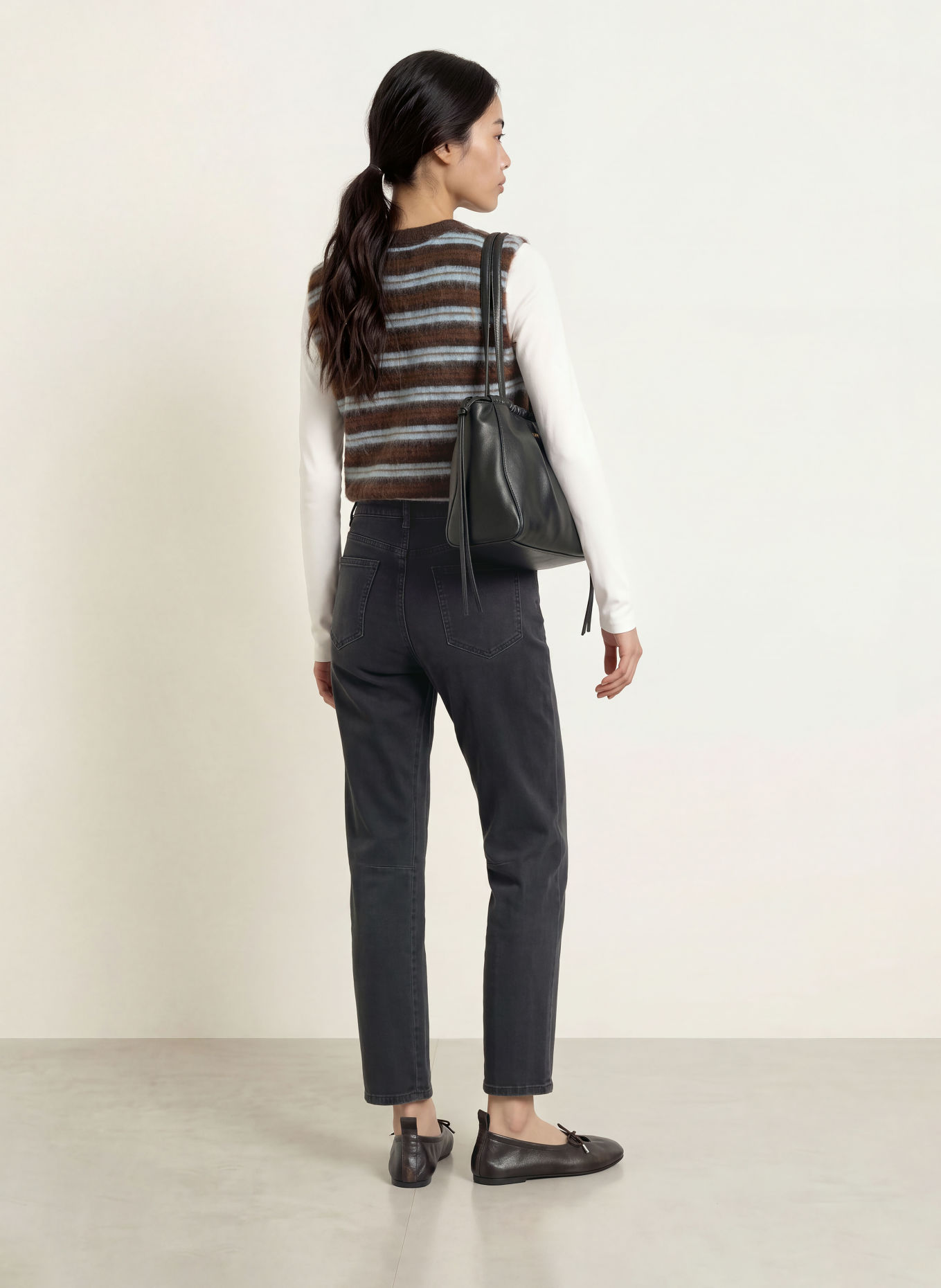 OPUS PANTS Barrel jeans MELLY RELAX: 70386 dark grey
