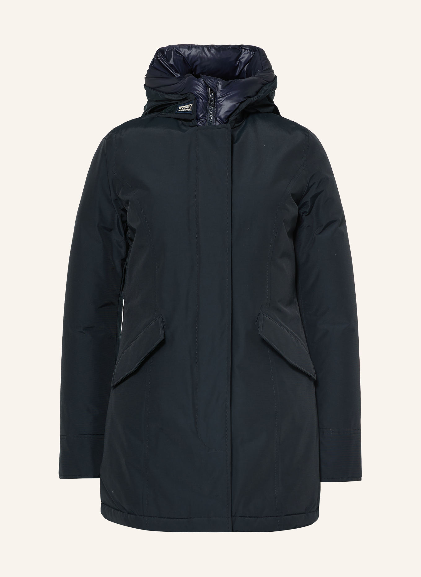 WOOLRICH Donsparka ARTIC: DONKERBLAUW