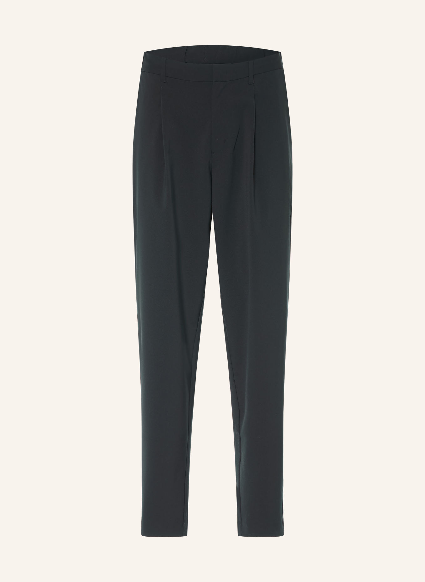 ALPHATAURI PANNS Slim Fit Trousers: BLACK