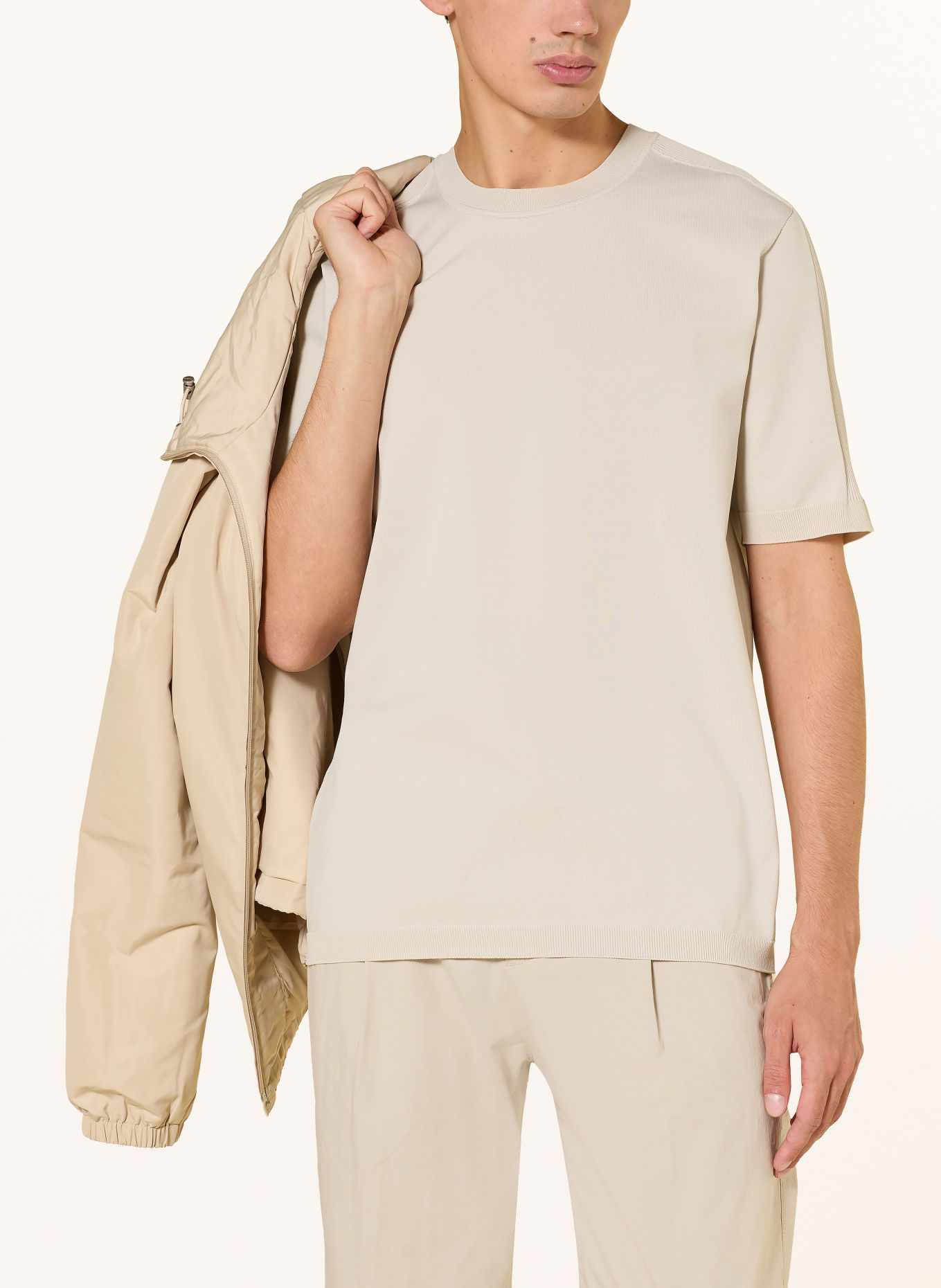 ALPHATAURI FARIS T-shirt: ECRU