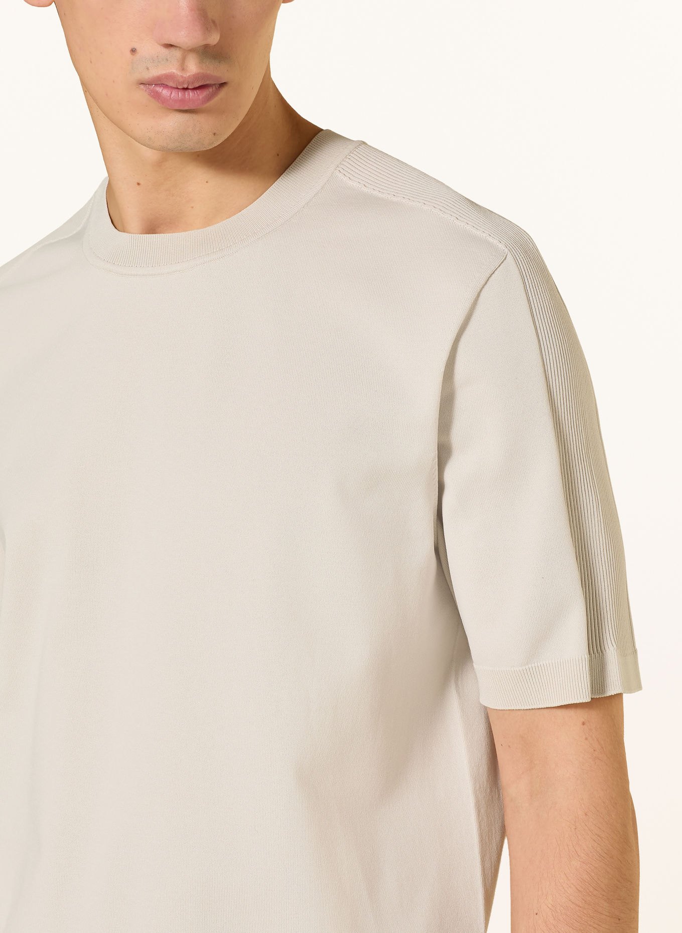 ALPHATAURI FARIS T-shirt: ECRU