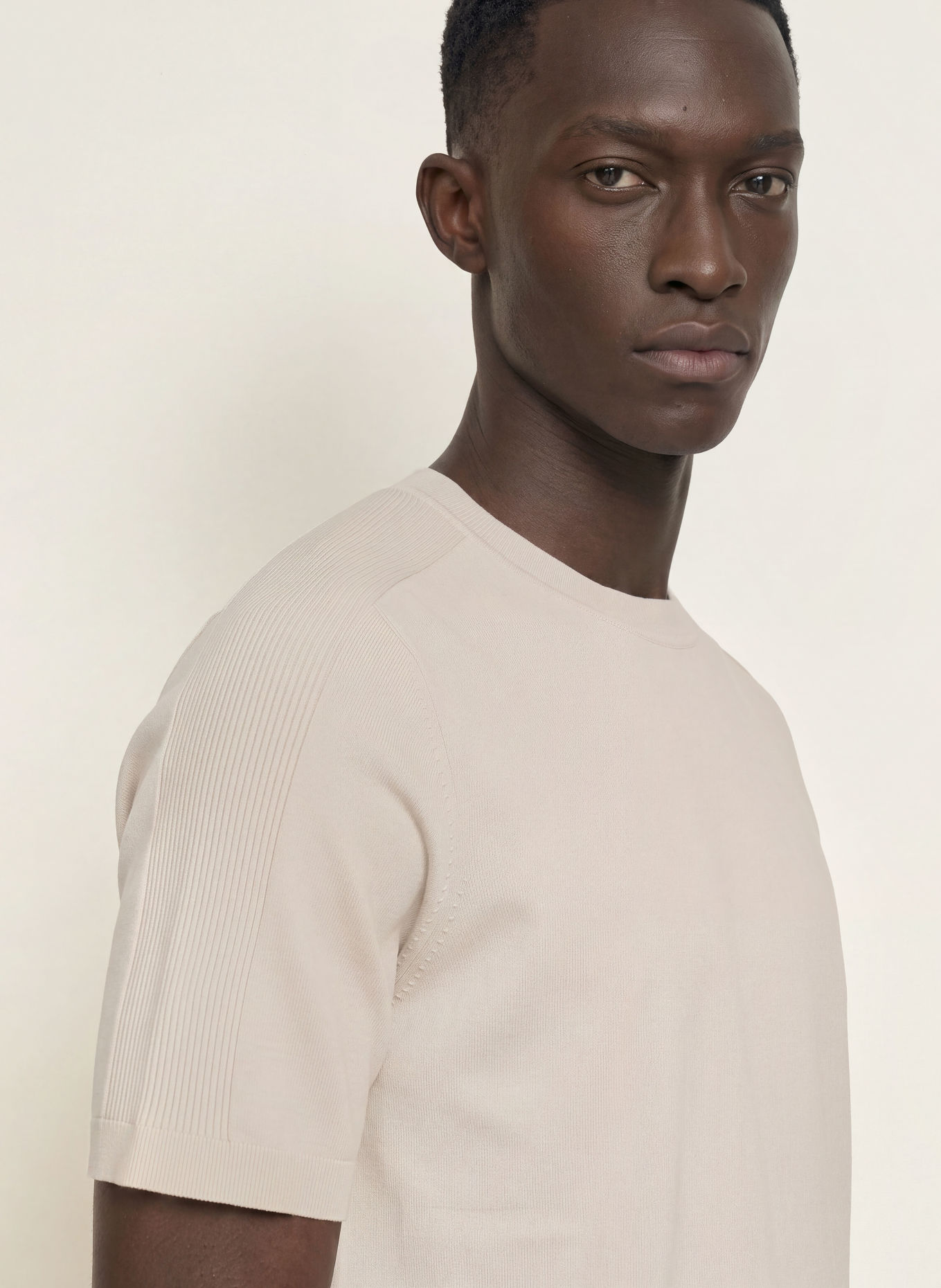 ALPHATAURI FARIS T-shirt: ECRU