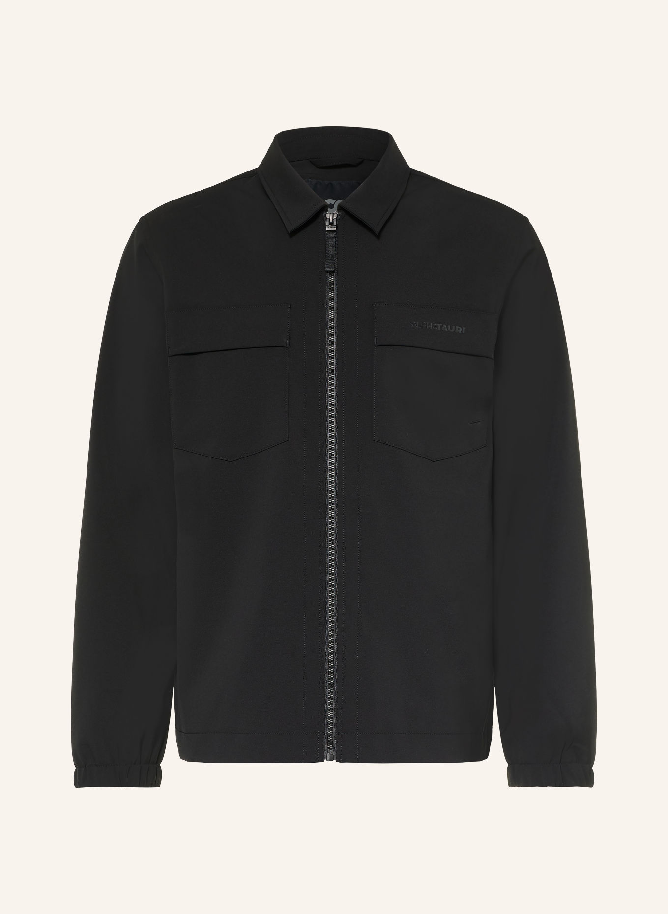 ALPHATAURI Overshirt ONGERS: BLACK