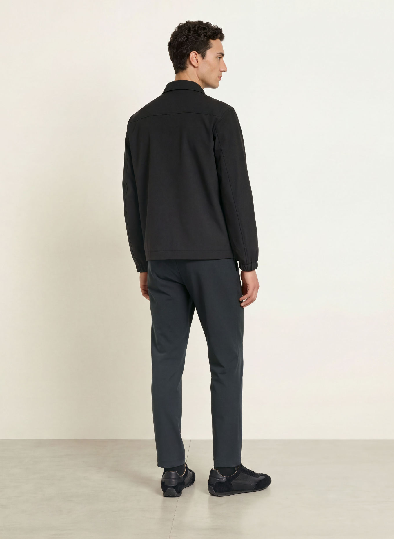 ALPHATAURI Overshirt ONGERS: BLACK