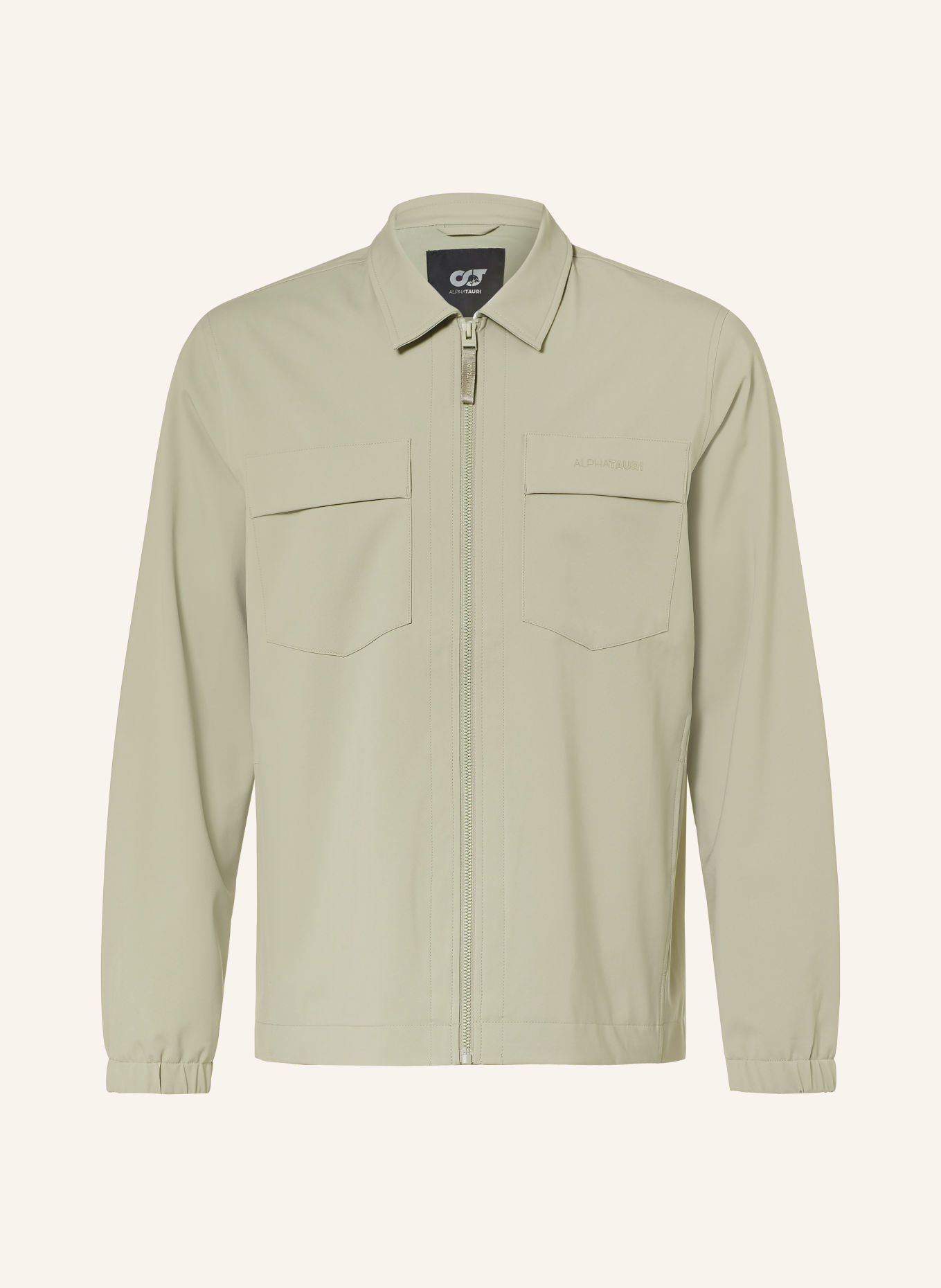 ALPHATAURI Overshirt ONGERS: LIGHT GREEN