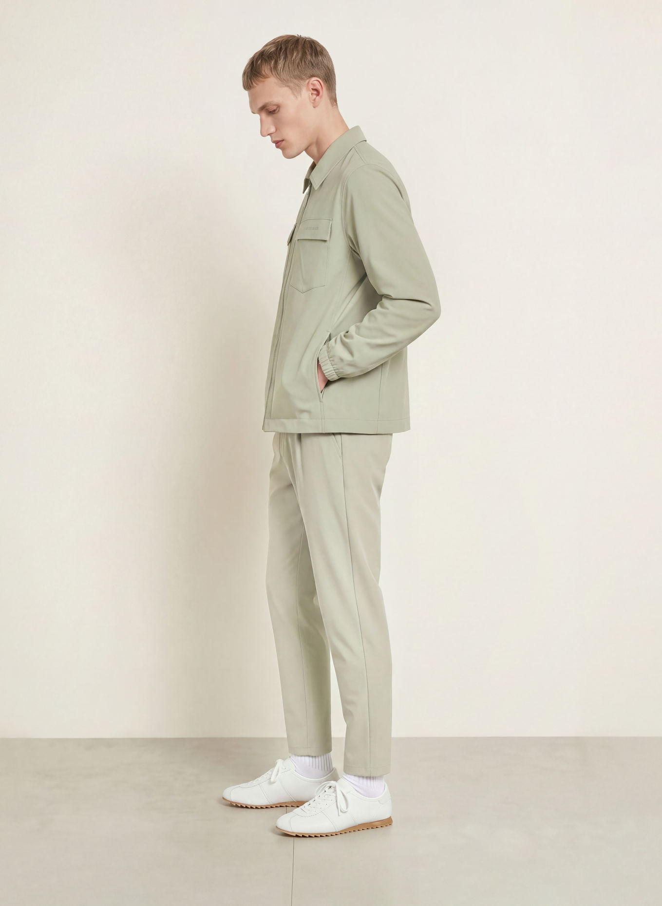ALPHATAURI Overshirt ONGERS: LIGHT GREEN