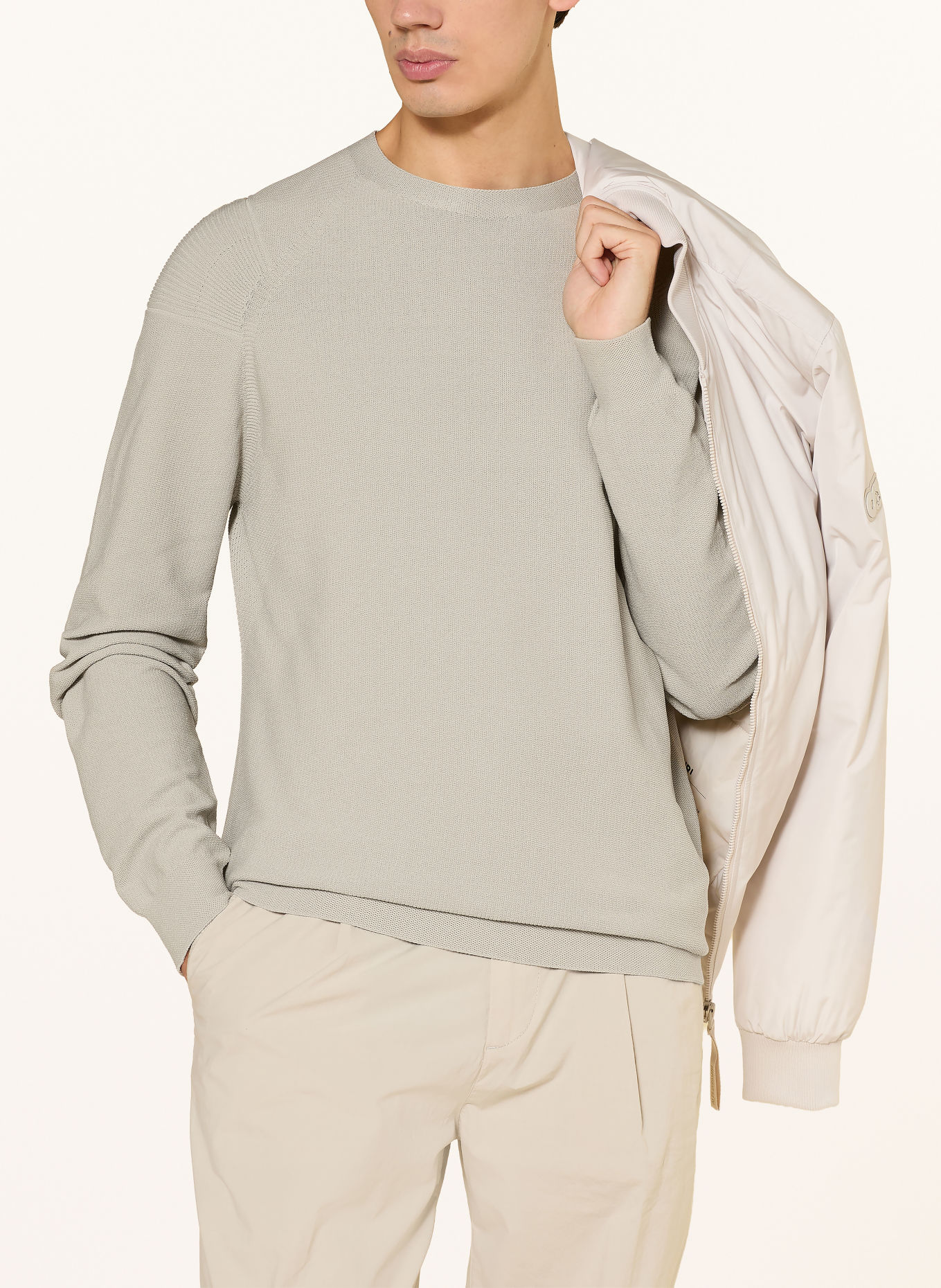 ALPHATAURI FOSOP Sweater: CREAM