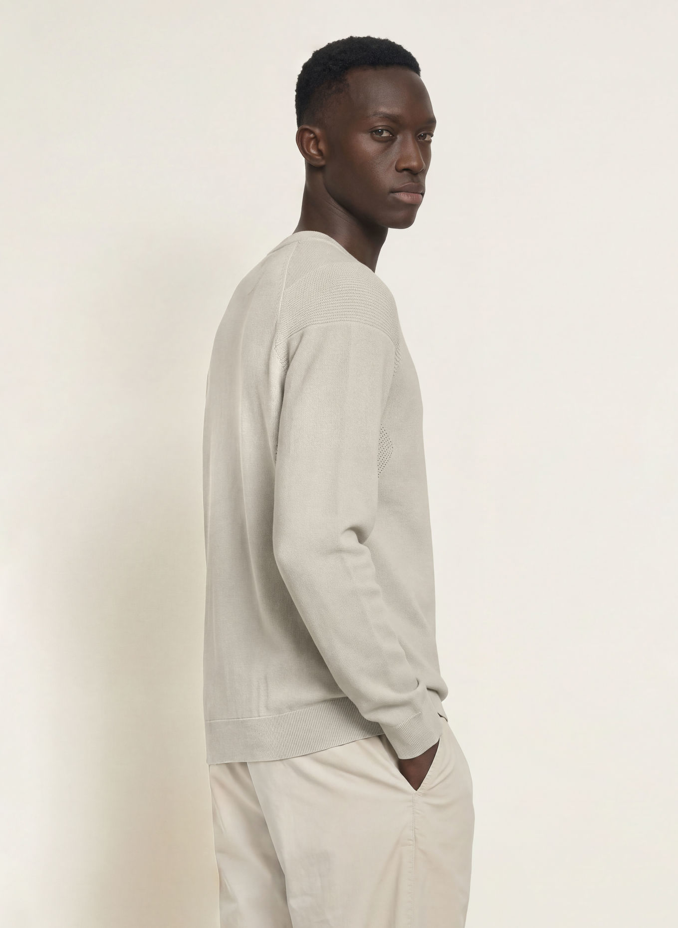 ALPHATAURI FOSOP Sweater: CREAM