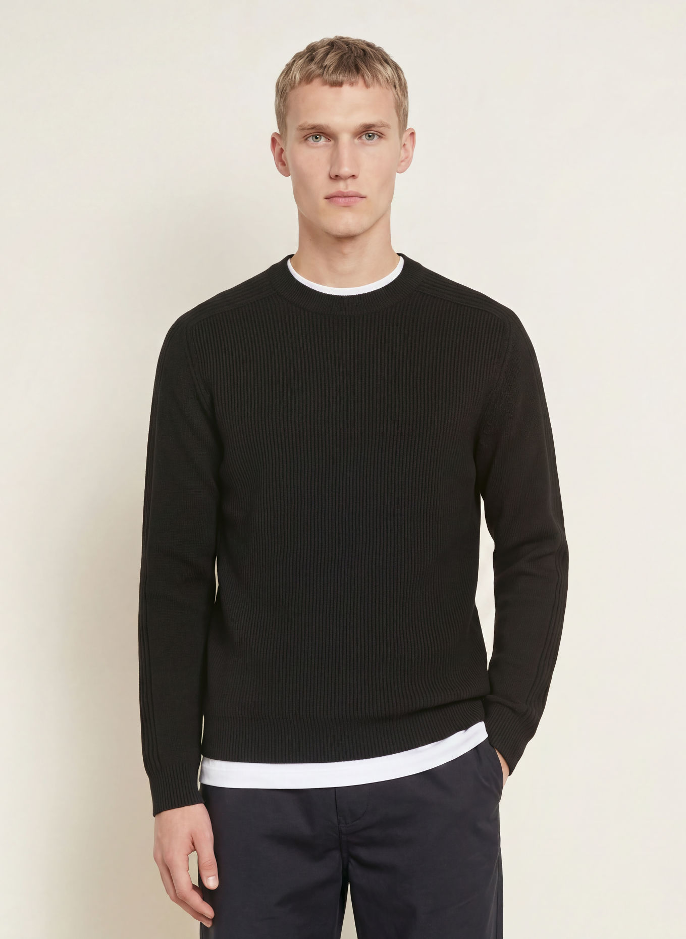 ALPHATAURI FREIMS Sweater: BLACK