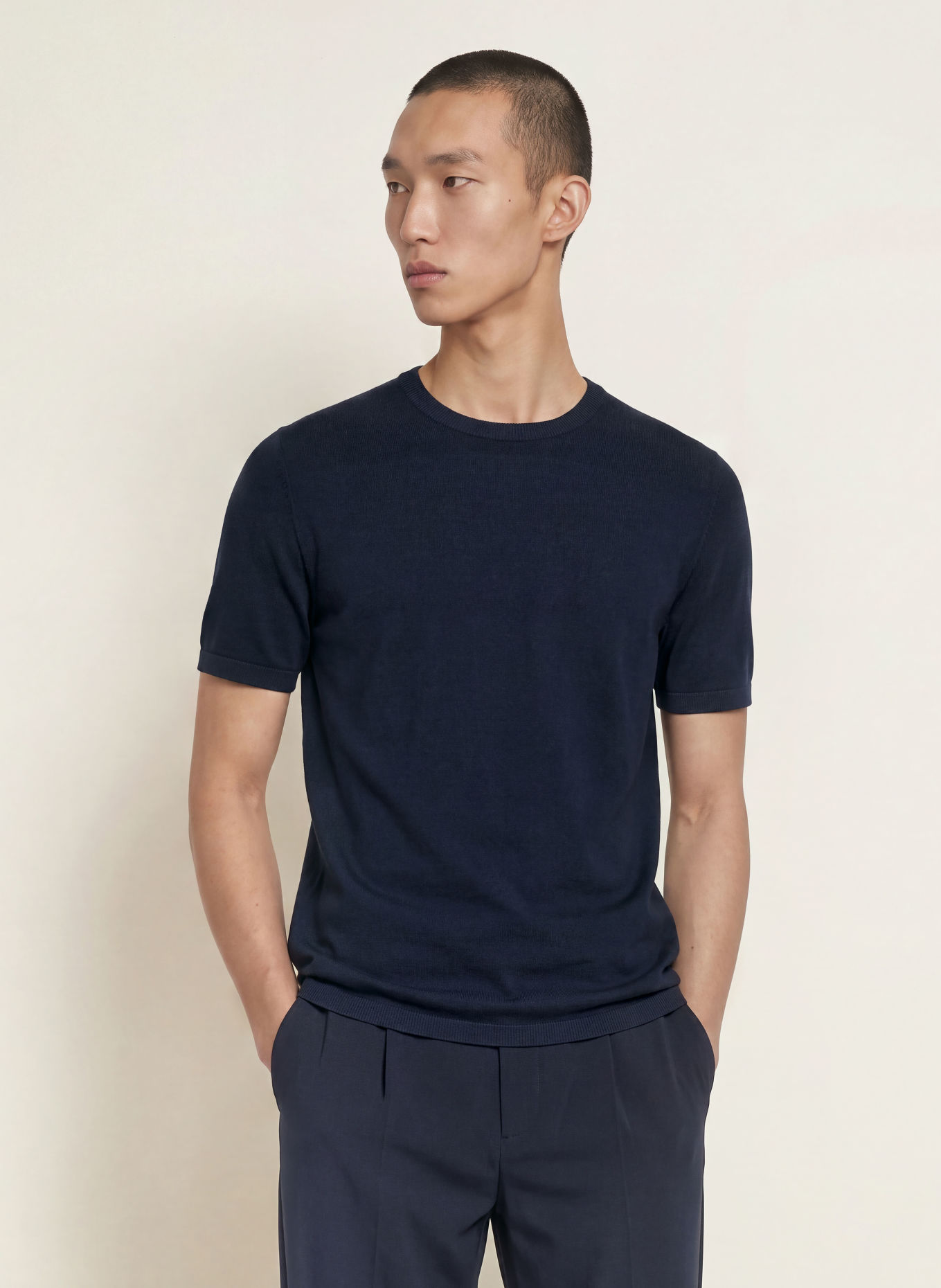 ALPHATAURI FOSOS T-shirt: DARK BLUE