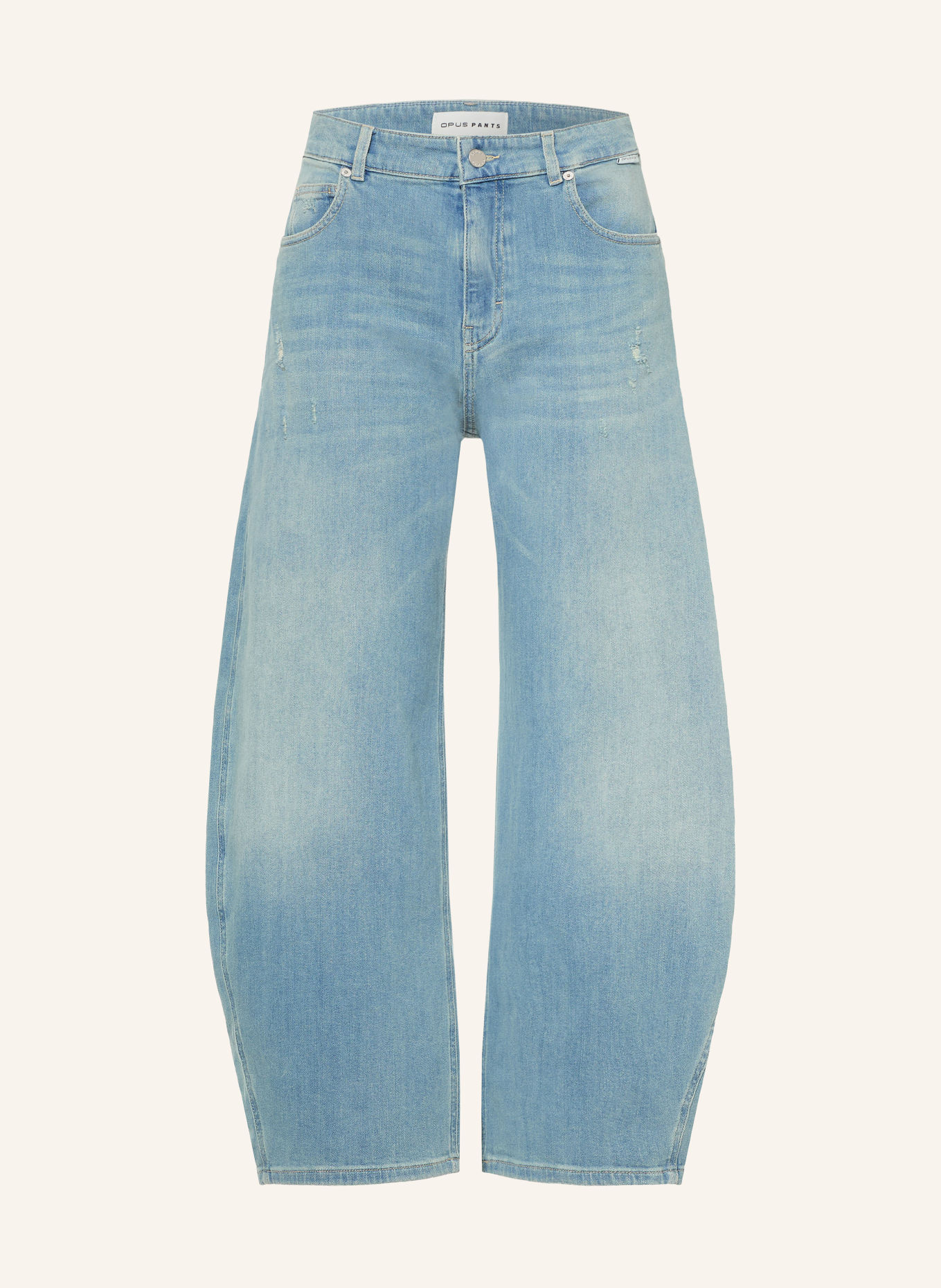 OPUS PANTS MARI LEAP Barrel-leg jeans: 70342 light blue