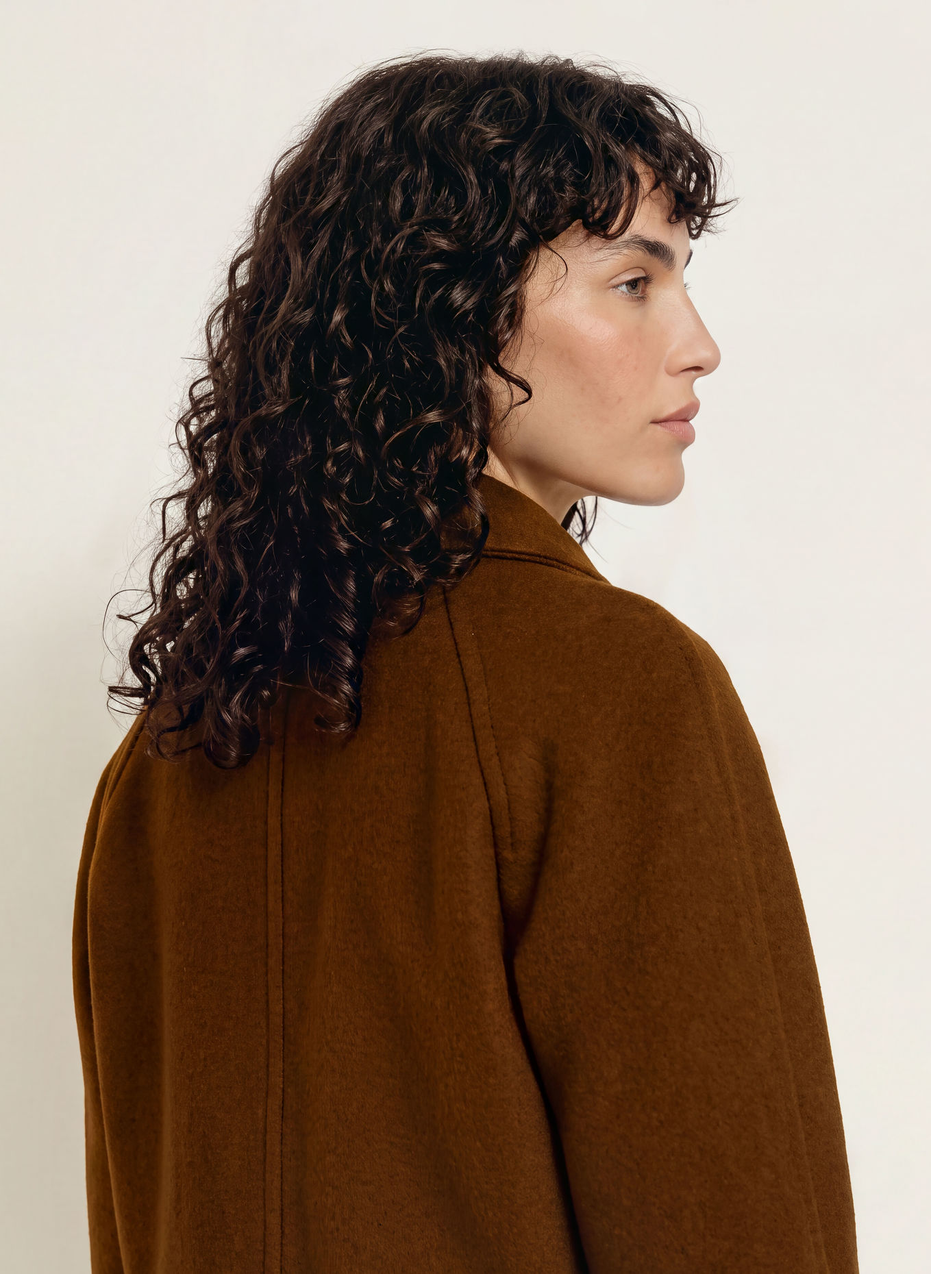 SANDRO Blouson: COGNAC