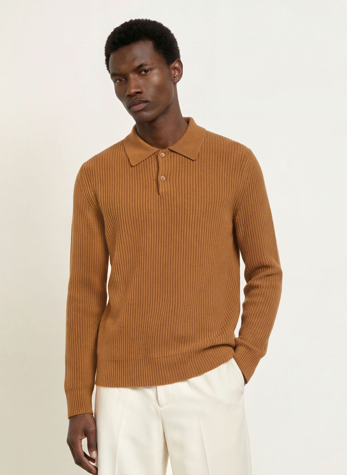 SANDRO Pullover: BRAUN