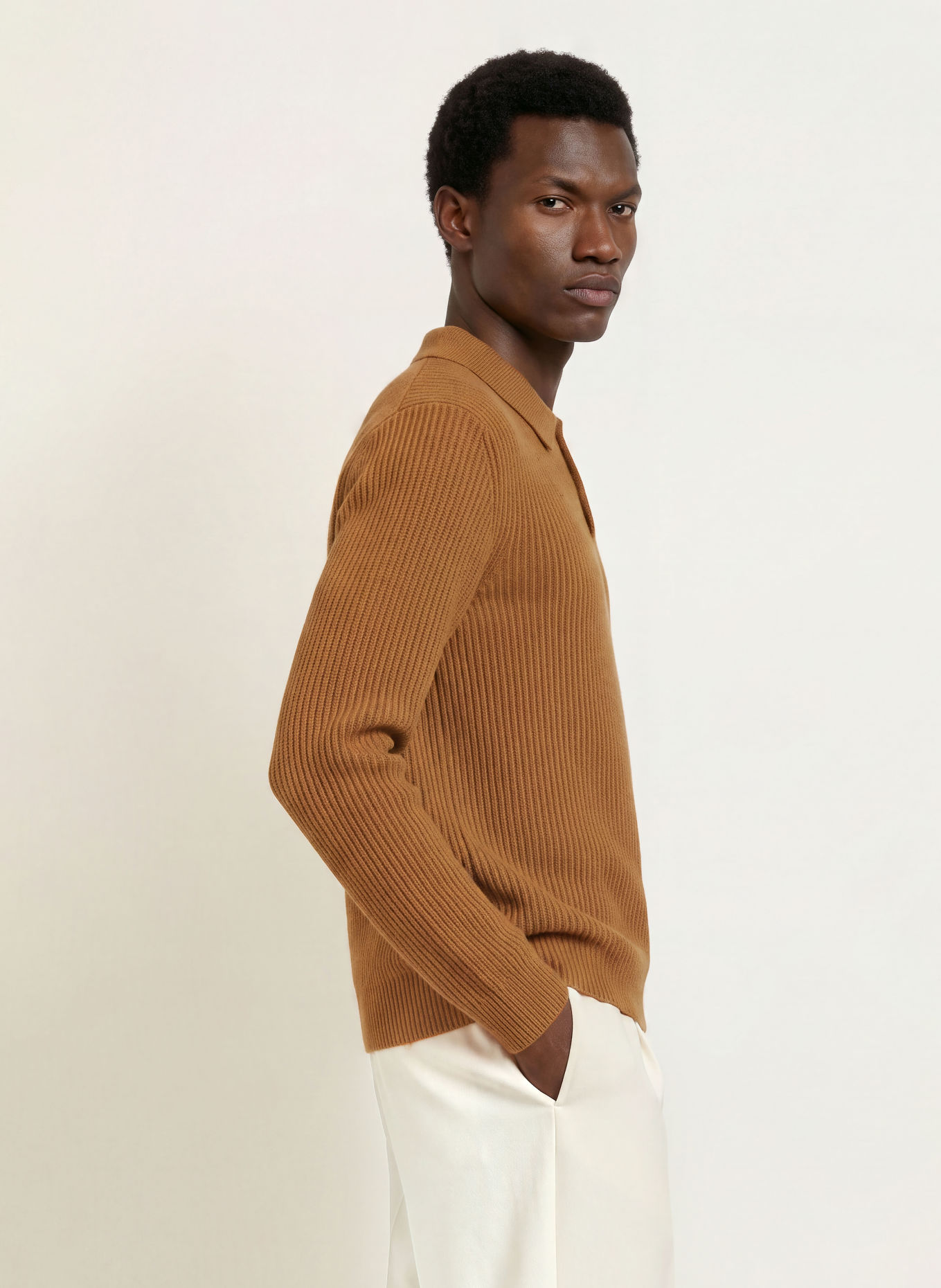 SANDRO Pullover: BRAUN