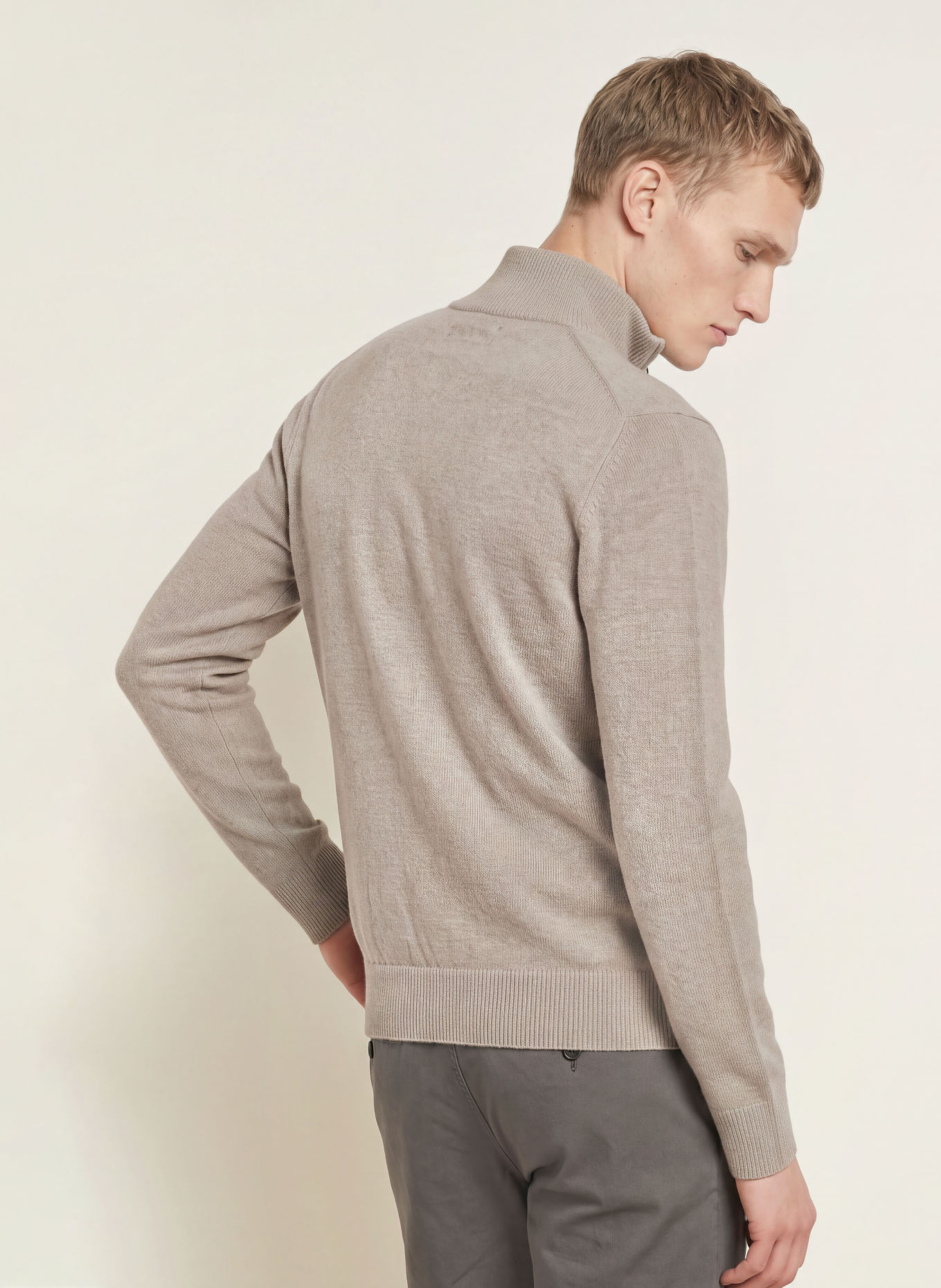 Marc O'Polo Strickjacke: HELLBRAUN