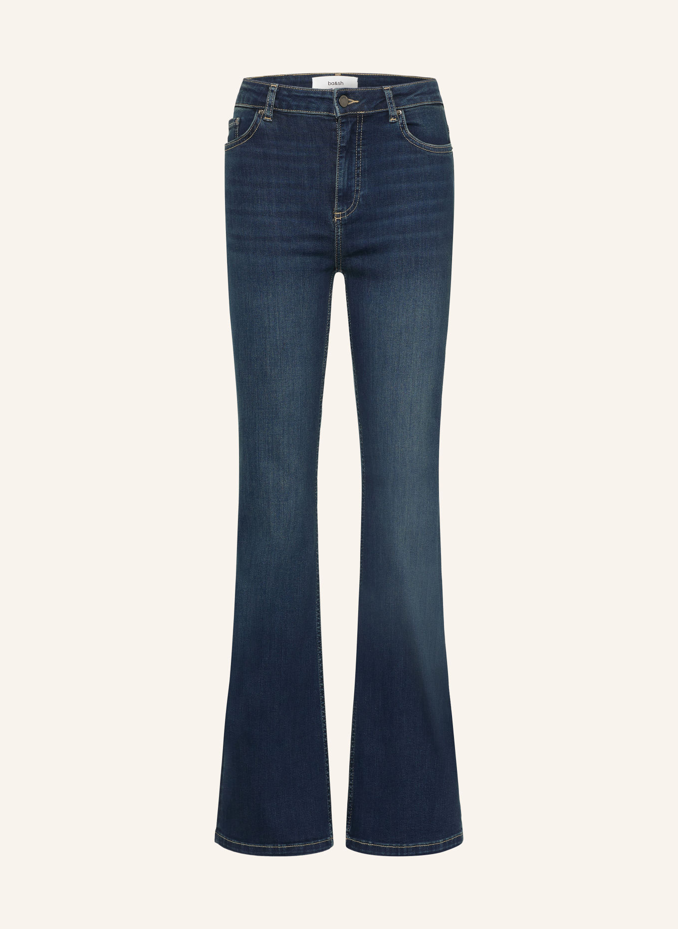 ba&sh Bootcut Jeans AOMMIE: BLUE RAW