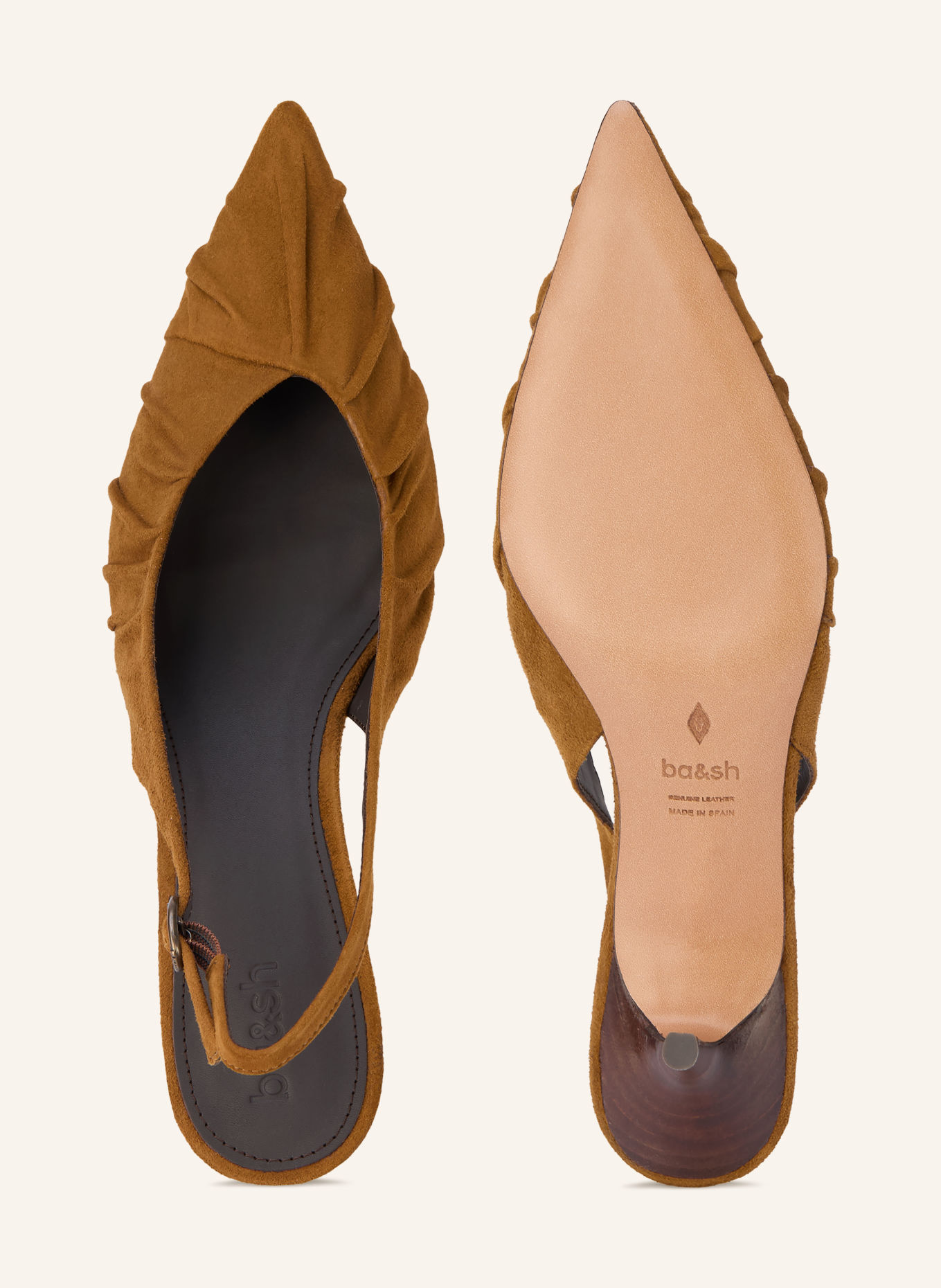 ba&sh Slingpumps CIDNEY: BRUN