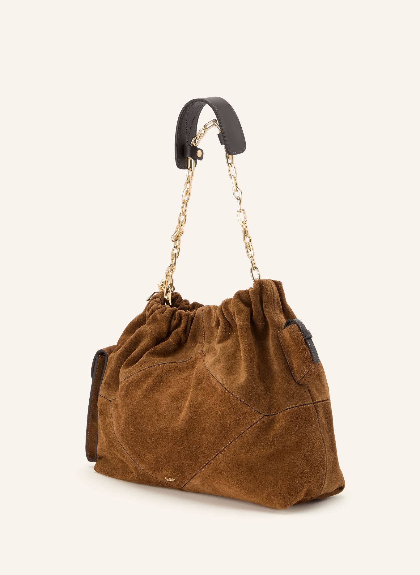 ba&sh Shopper JUNE MEDIUM: BRAUN / GOLD