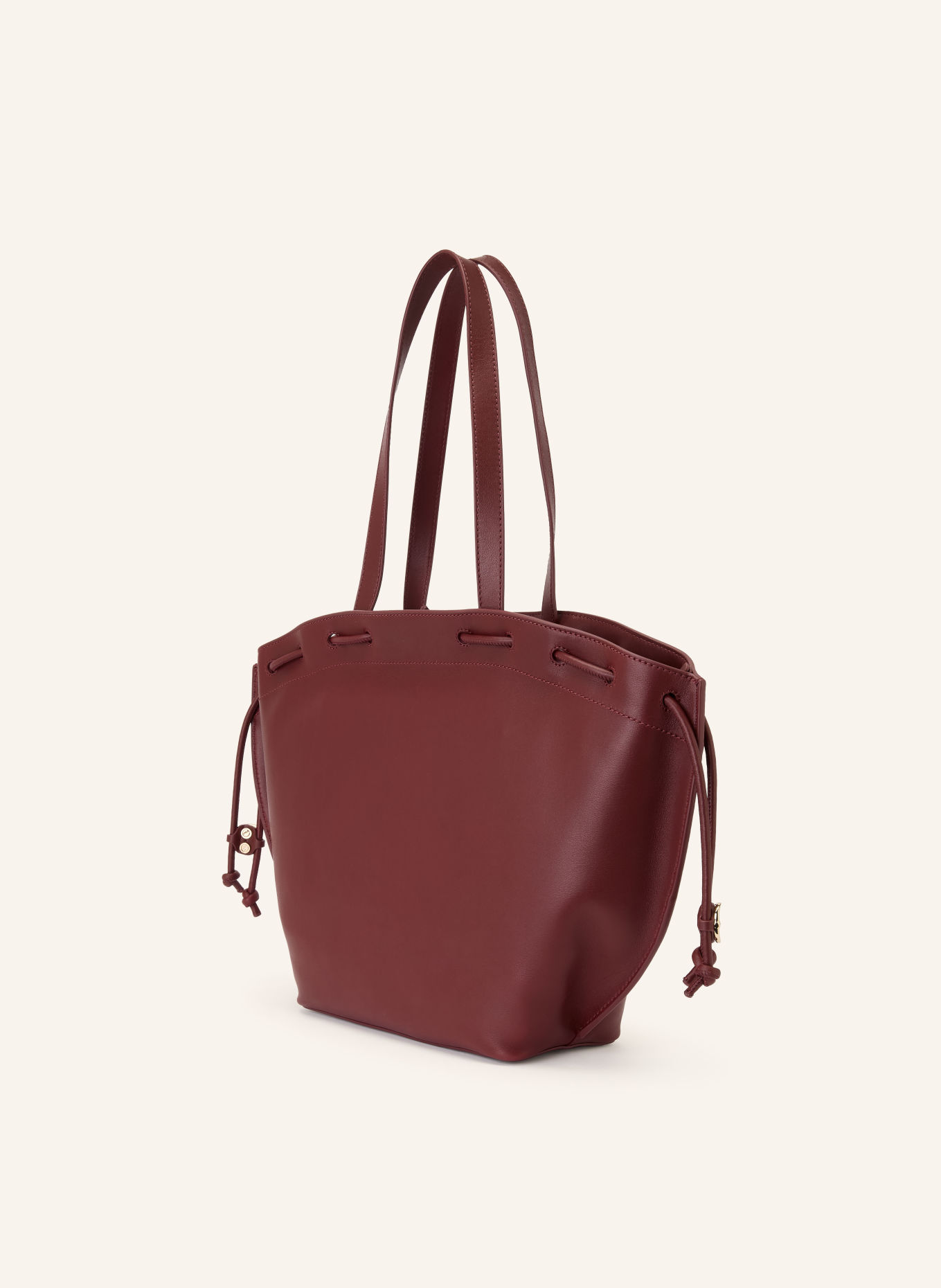 CLAUDIE PIERLOT Shopper: DUNKELROT / GOLD
