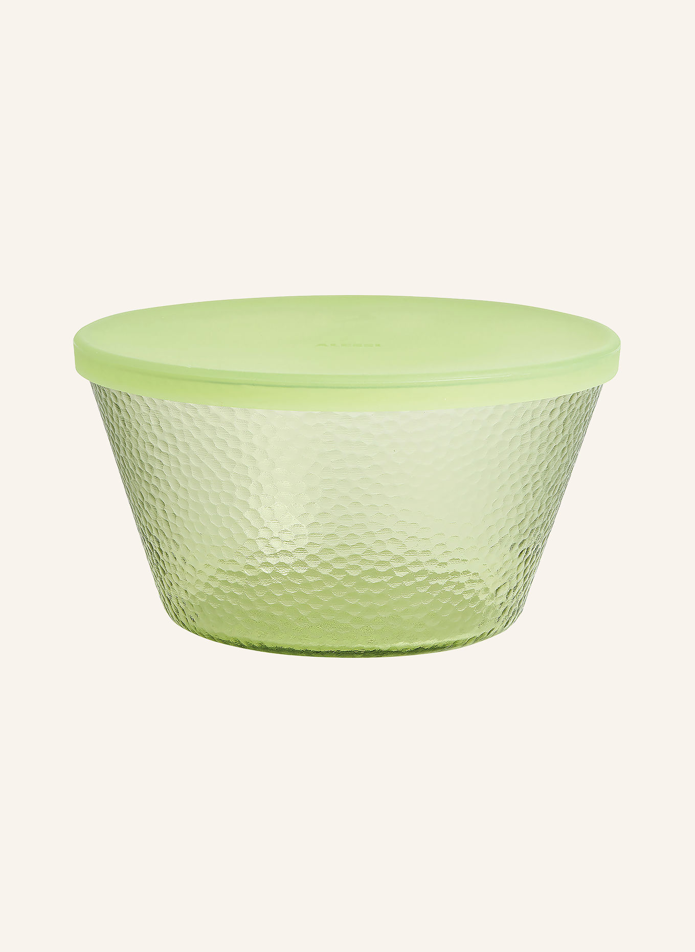 ALESSI Set of 3 Storage Containers: LIGHT GREEN / LIGHT PINK / LIGHT BLUE