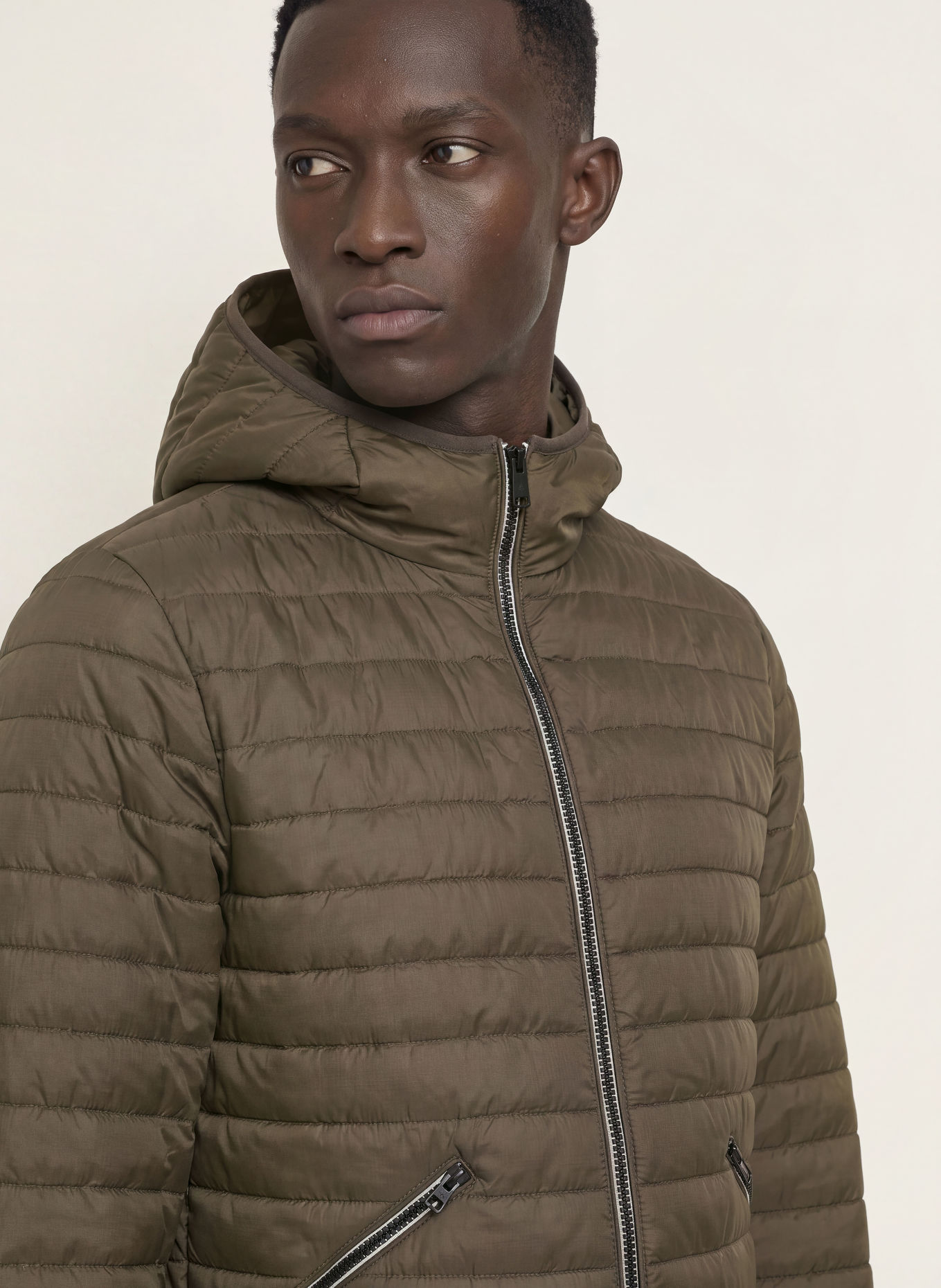 Marc O'Polo Steppjacke: OLIV / WEISS / SCHWARZ
