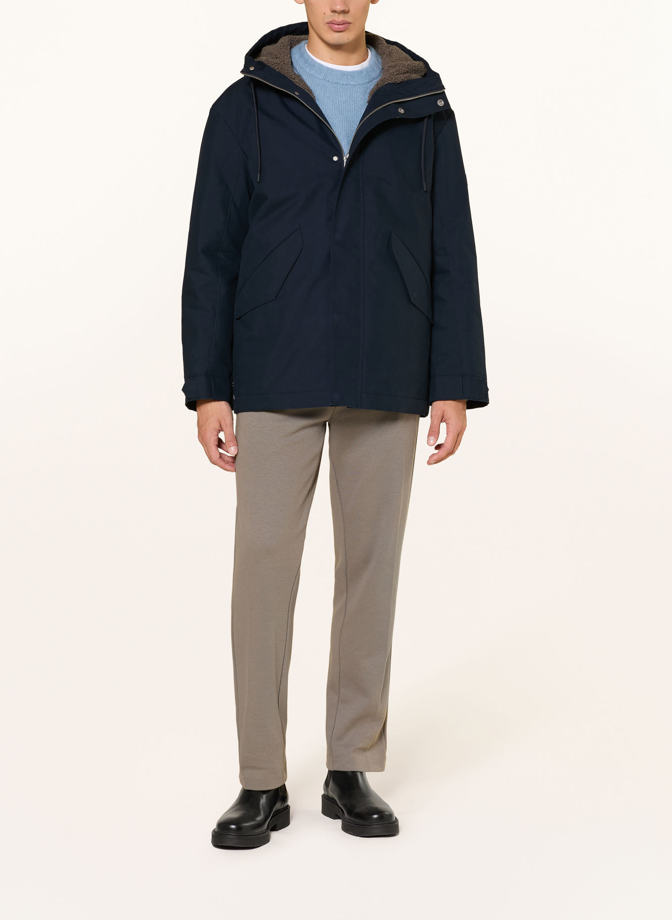 Marc O'Polo Parka: DARK BLUE