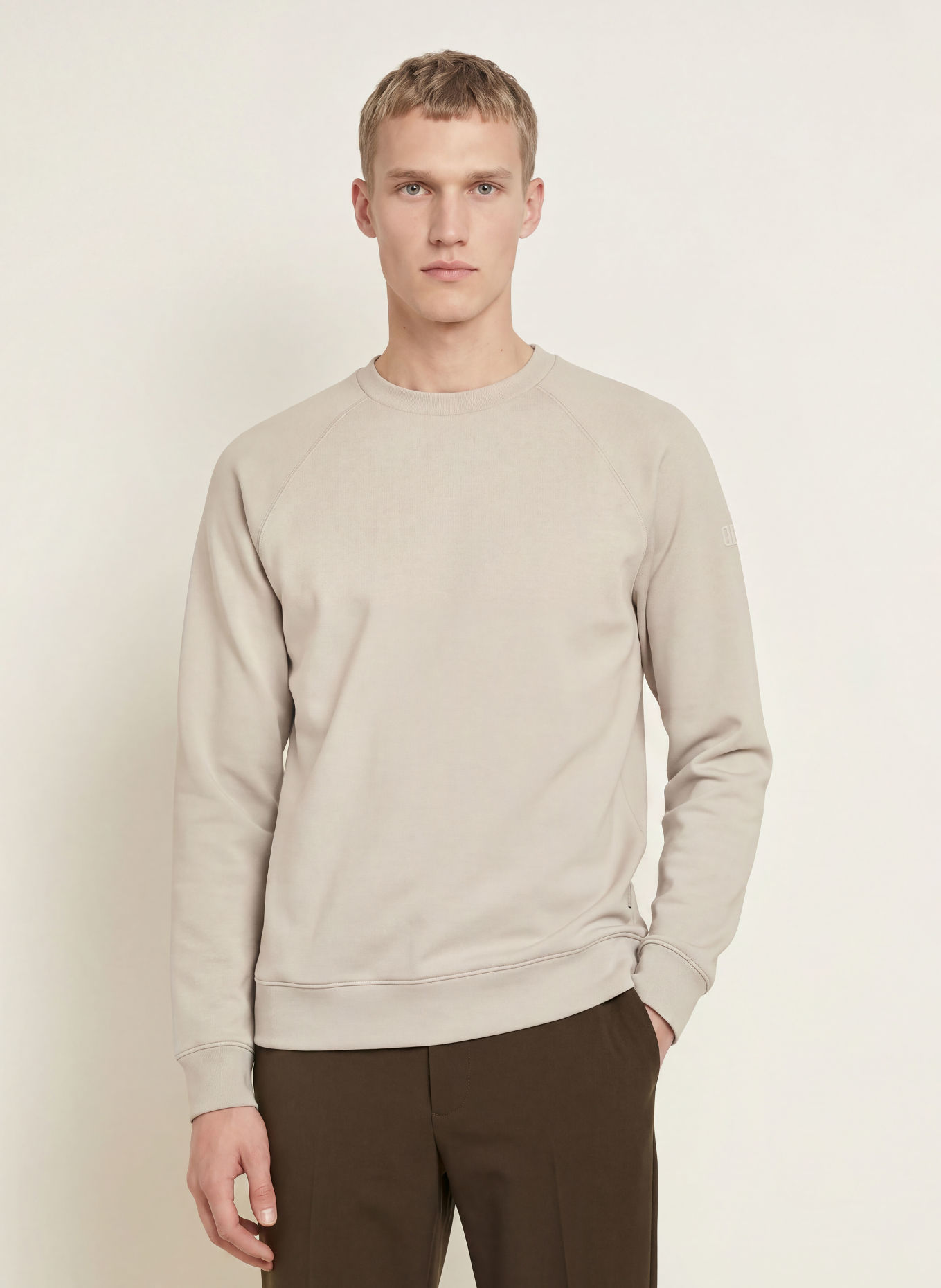 DUNO Sweatshirt VORN BARDI: BEIGE