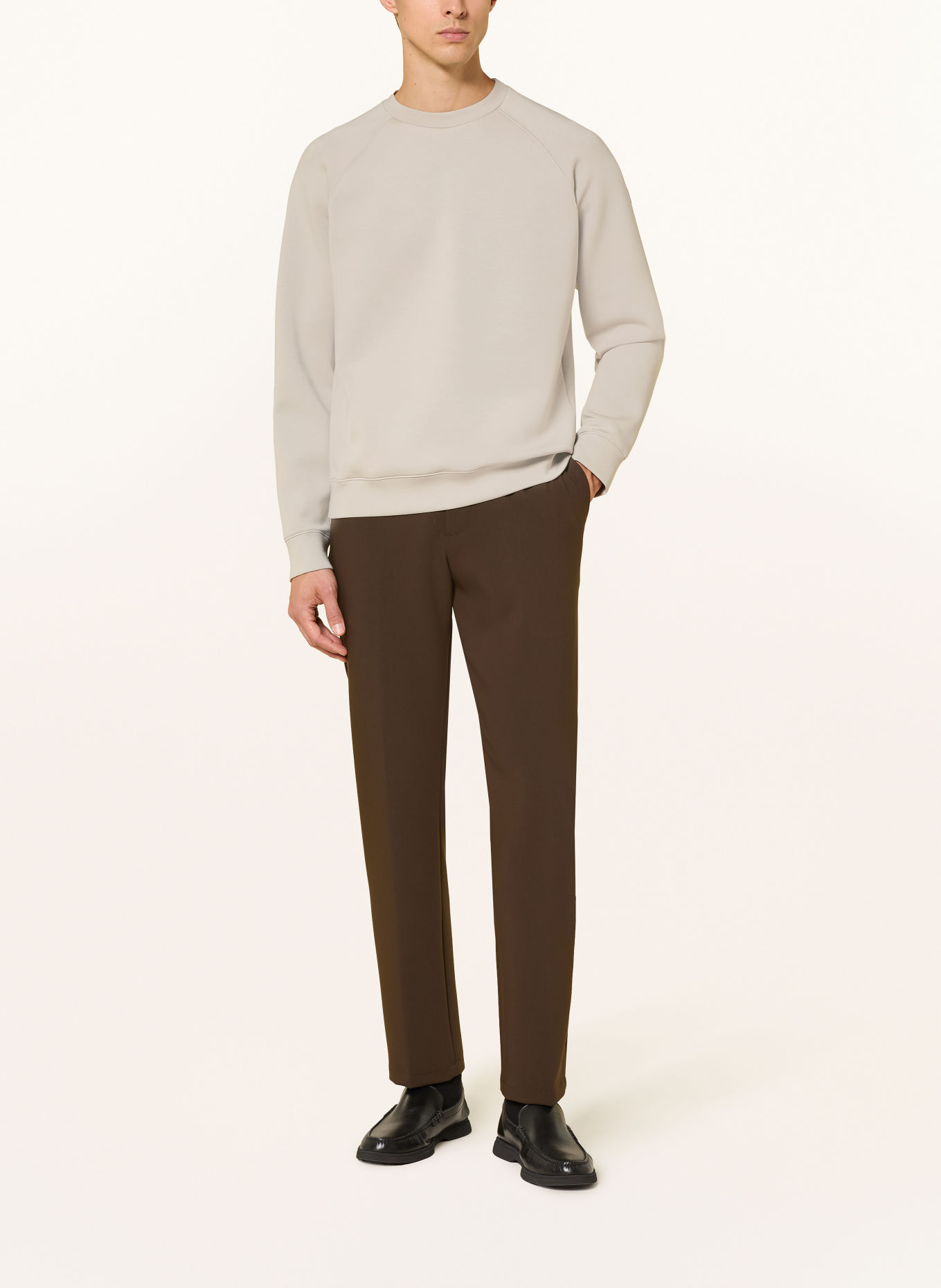 DUNO Sweatshirt VORN BARDI: BEIGE