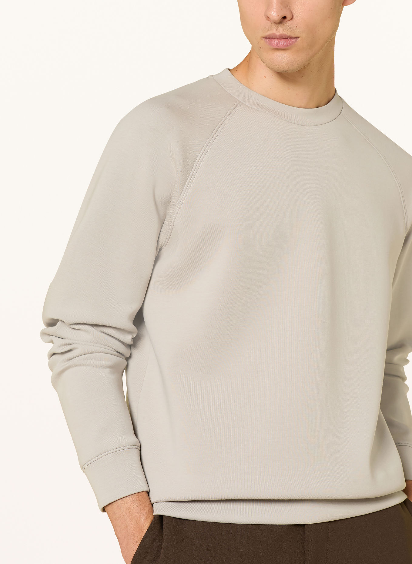 DUNO Sweatshirt VORN BARDI: BEIGE