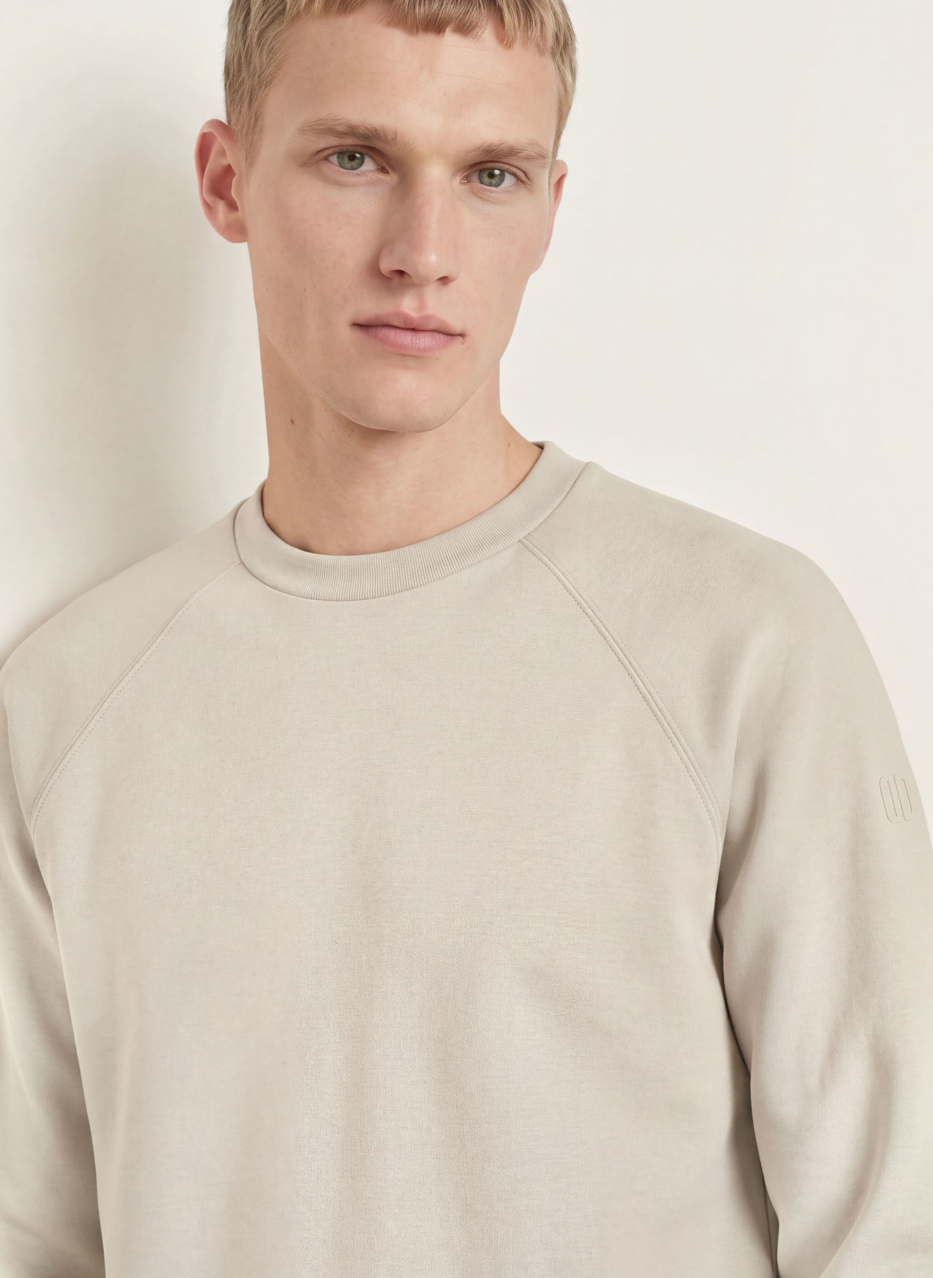 DUNO Sweatshirt VORN BARDI: BEIGE