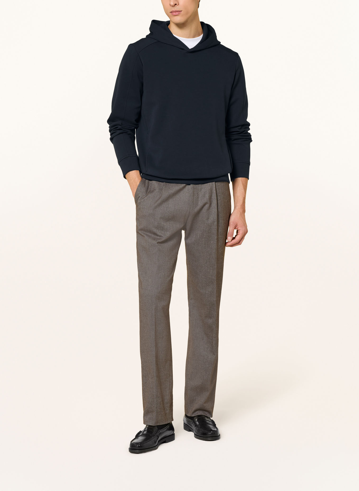 DUNO YASU BARDI Hoodie: DARK BLUE
